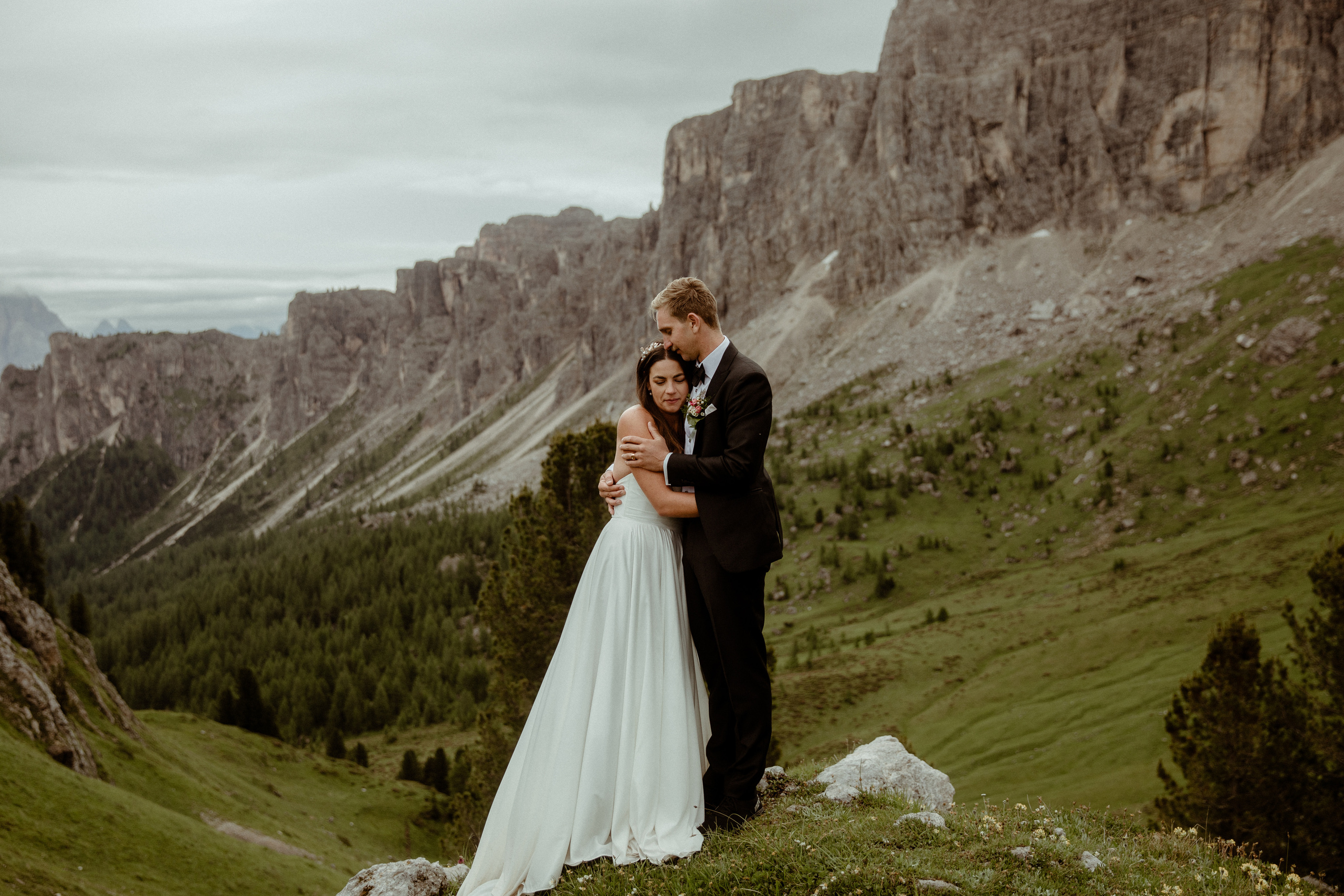 Elopement in the middle of Dolomites. Iceland elopement photo and video | Nikolaichik Photo