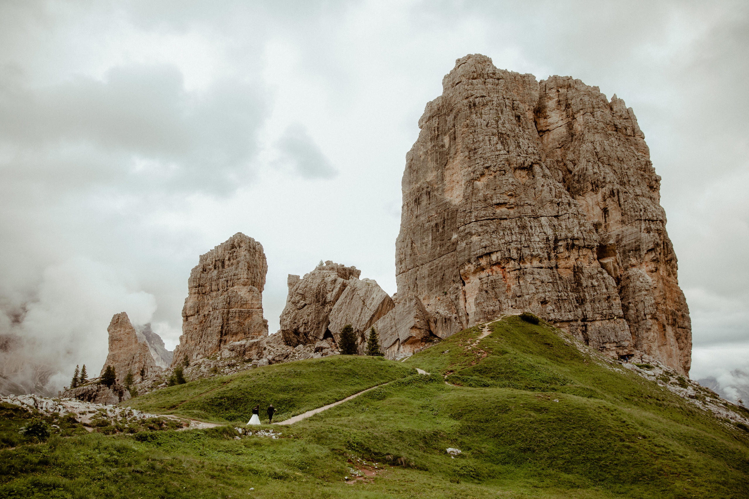 Elopement in the middle of Dolomites. Iceland elopement photo and video | Nikolaichik Photo