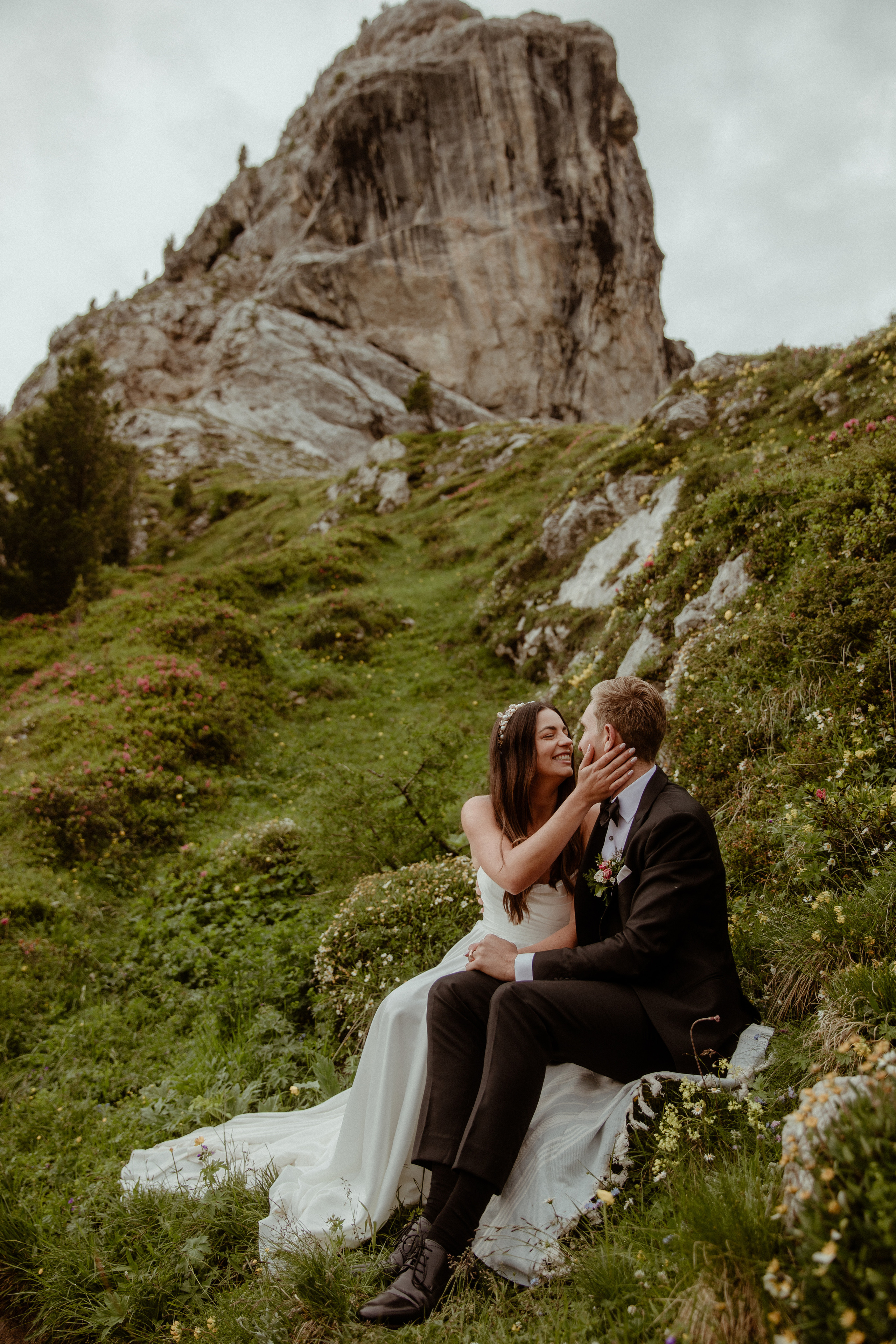 Elopement in the middle of Dolomites. Iceland elopement photo and video | Nikolaichik Photo