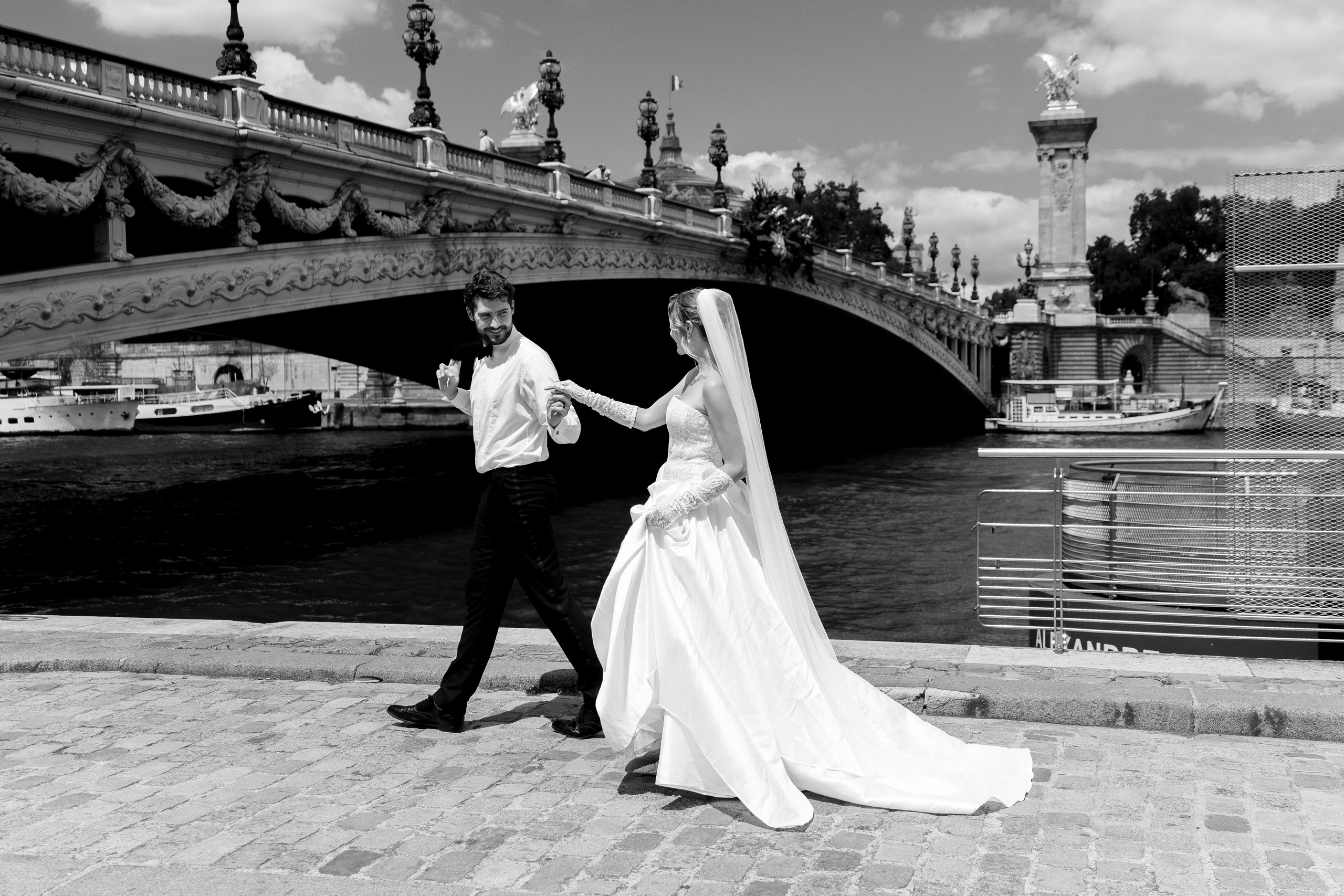 Elopement — Paris, France. Timeless Wedding & Event Photography — based London, working across Europe