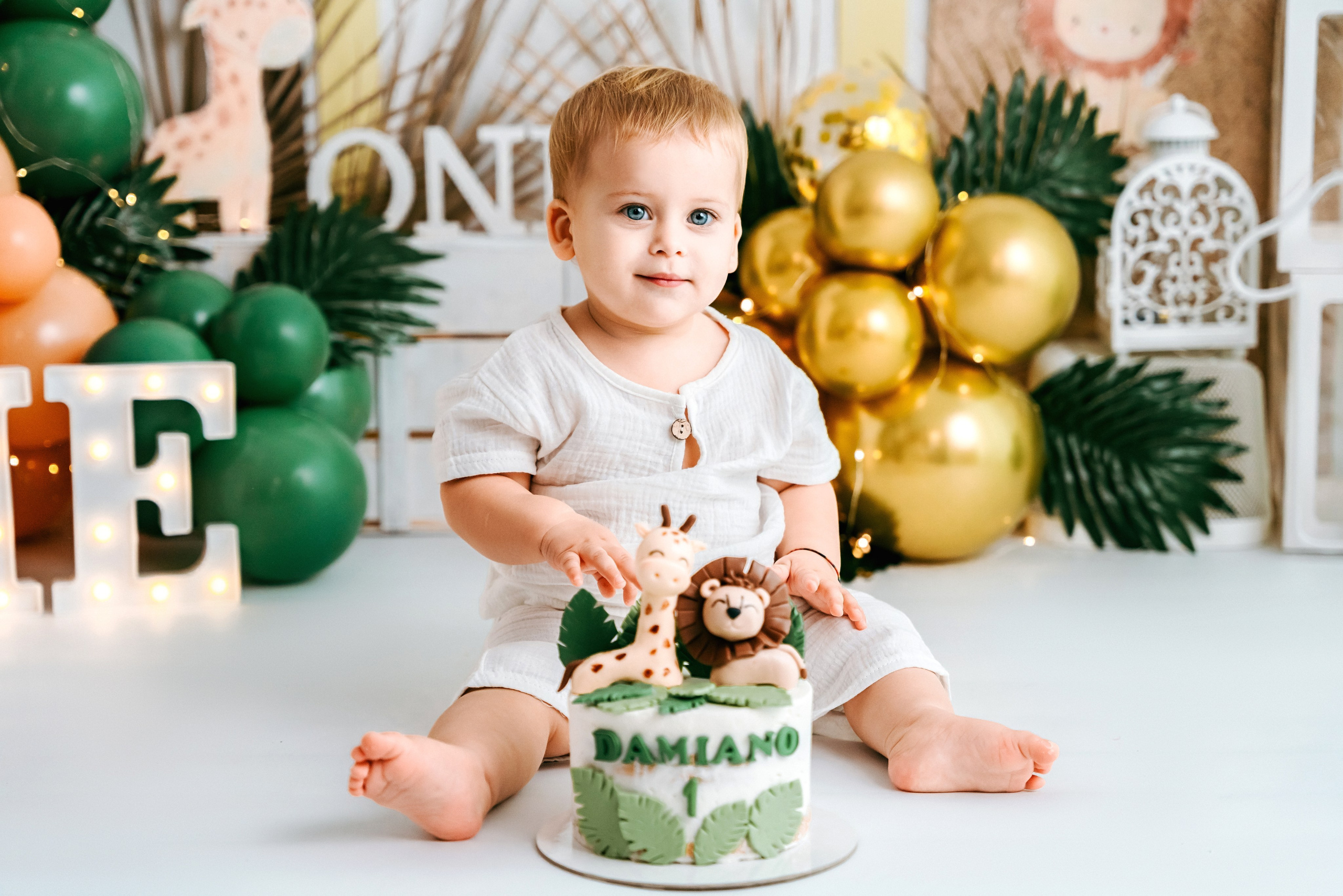 Smash cake. Svitlana Miahka fotografa a Genova