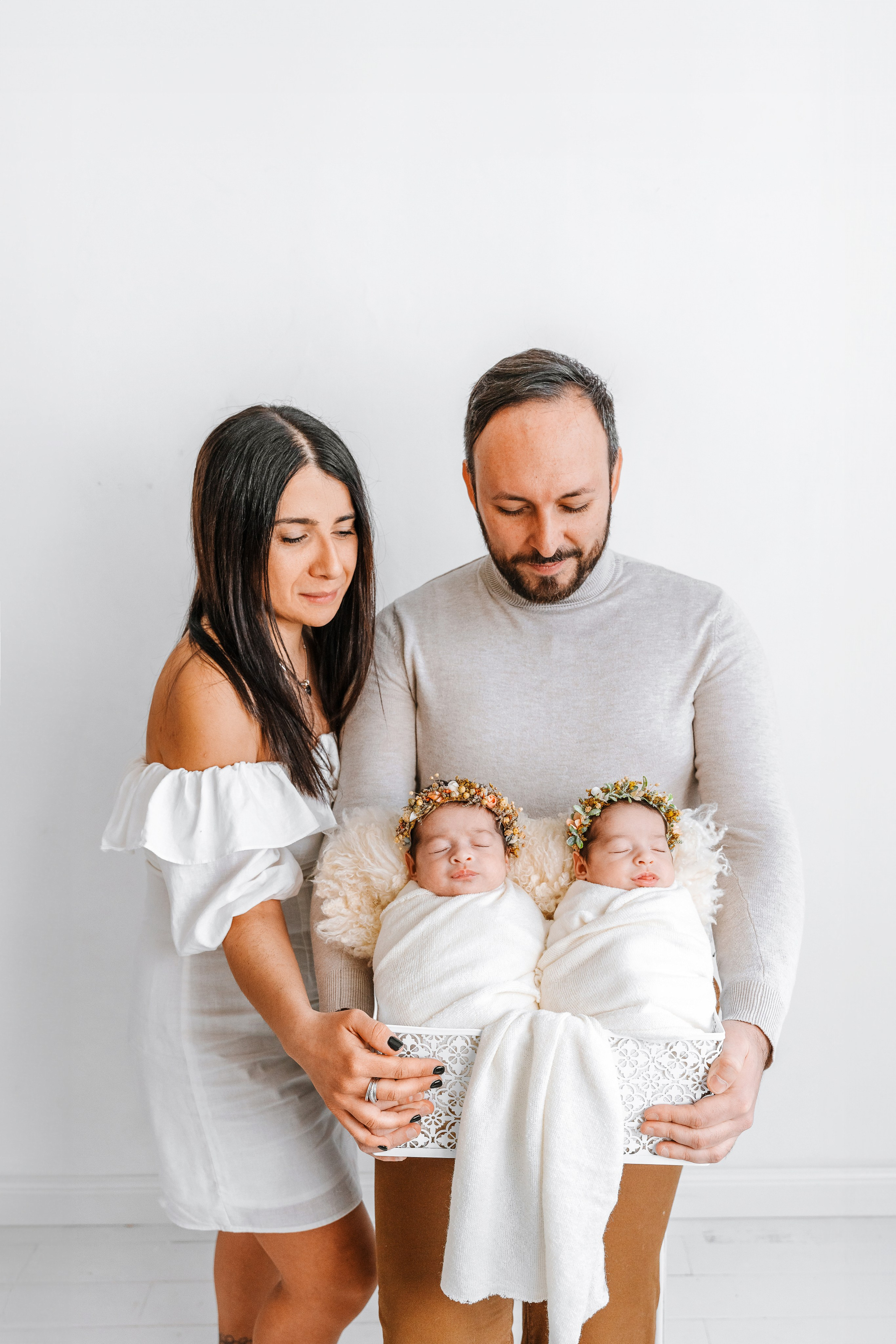 Newborn. Svitlana Miahka fotografa a Genova