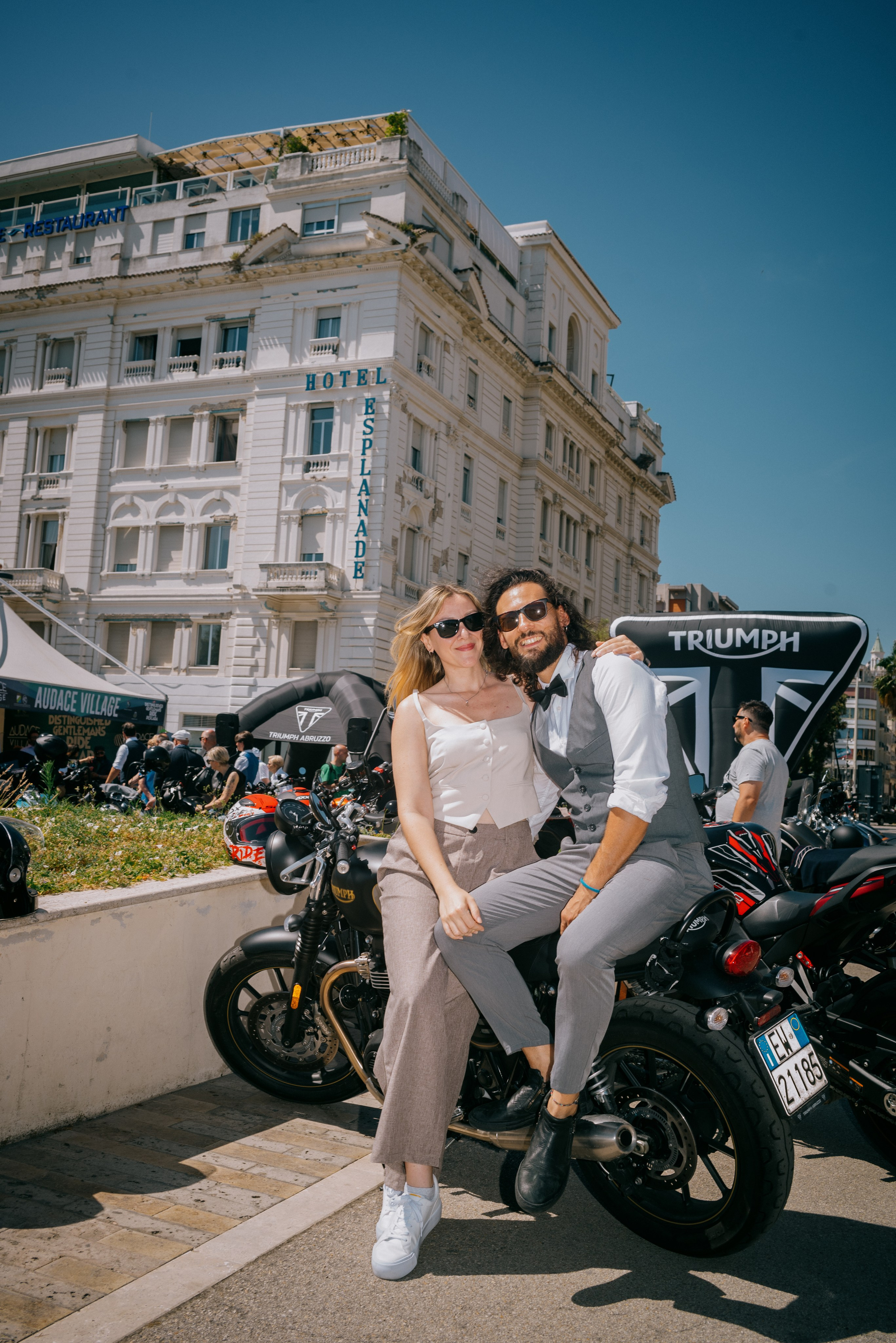 Distinguished Gentleman's Ride 2024. Photographer Iuliia Gladkikh, Italy, Abruzzo