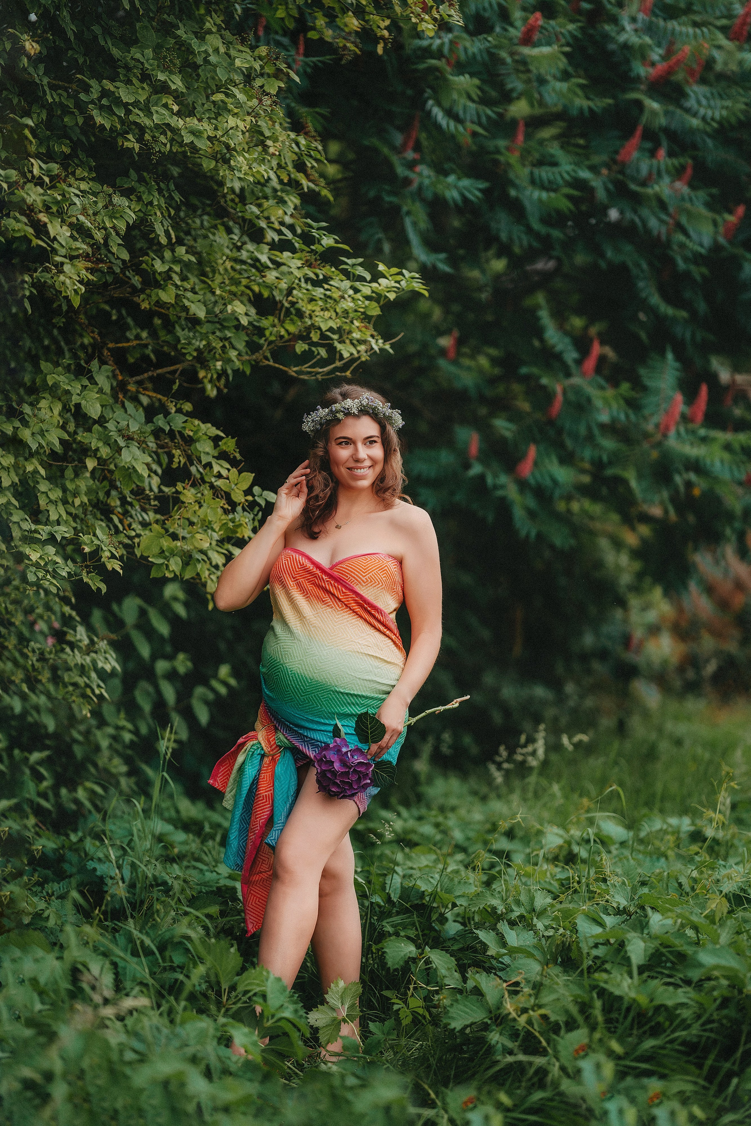 Schwangerschaft. Portraitfotografie in Gründau Elena Ohnstedt