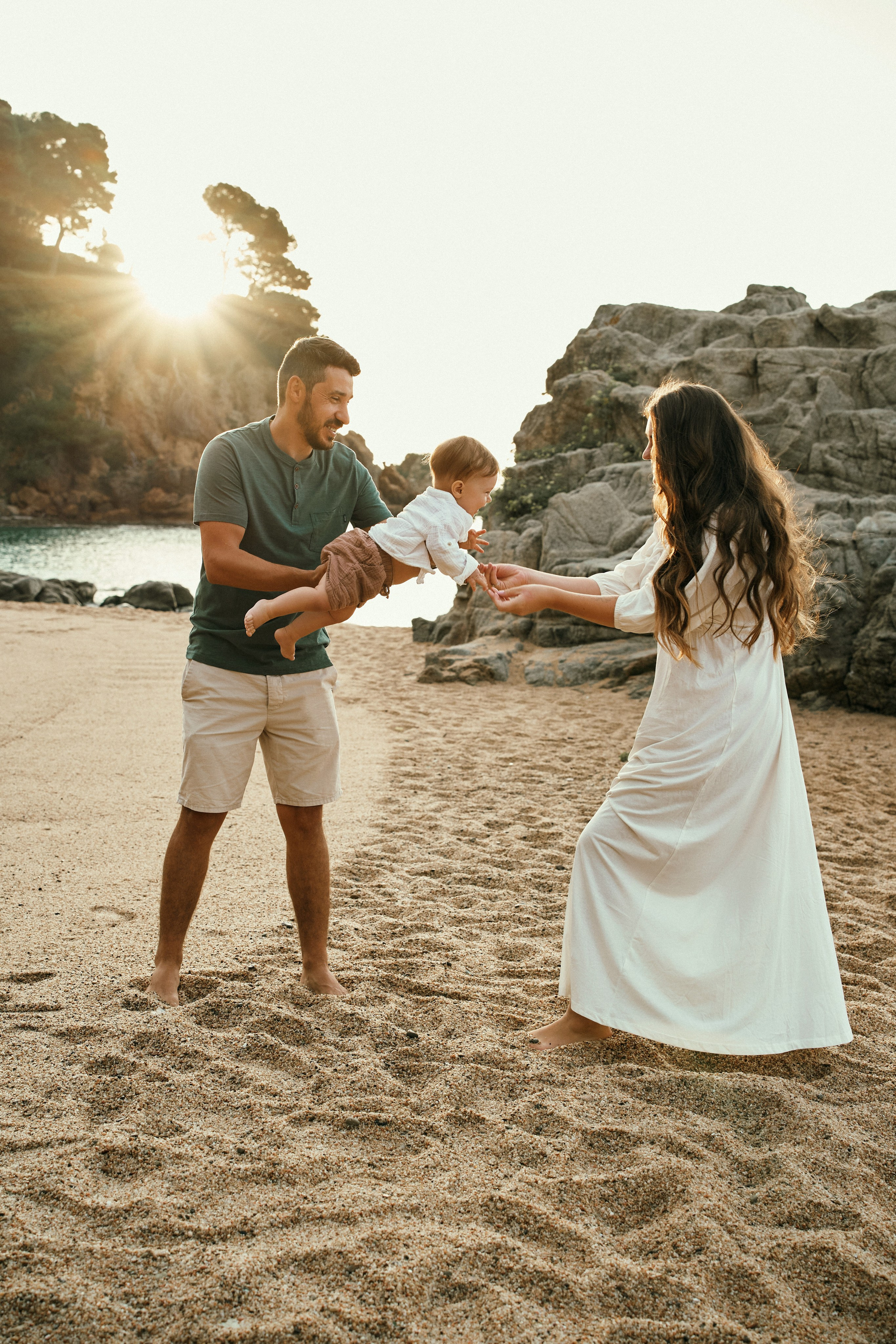 Первые лучи. Раду и Яна. Фотограф в Барселоне Жанна Захарченко
