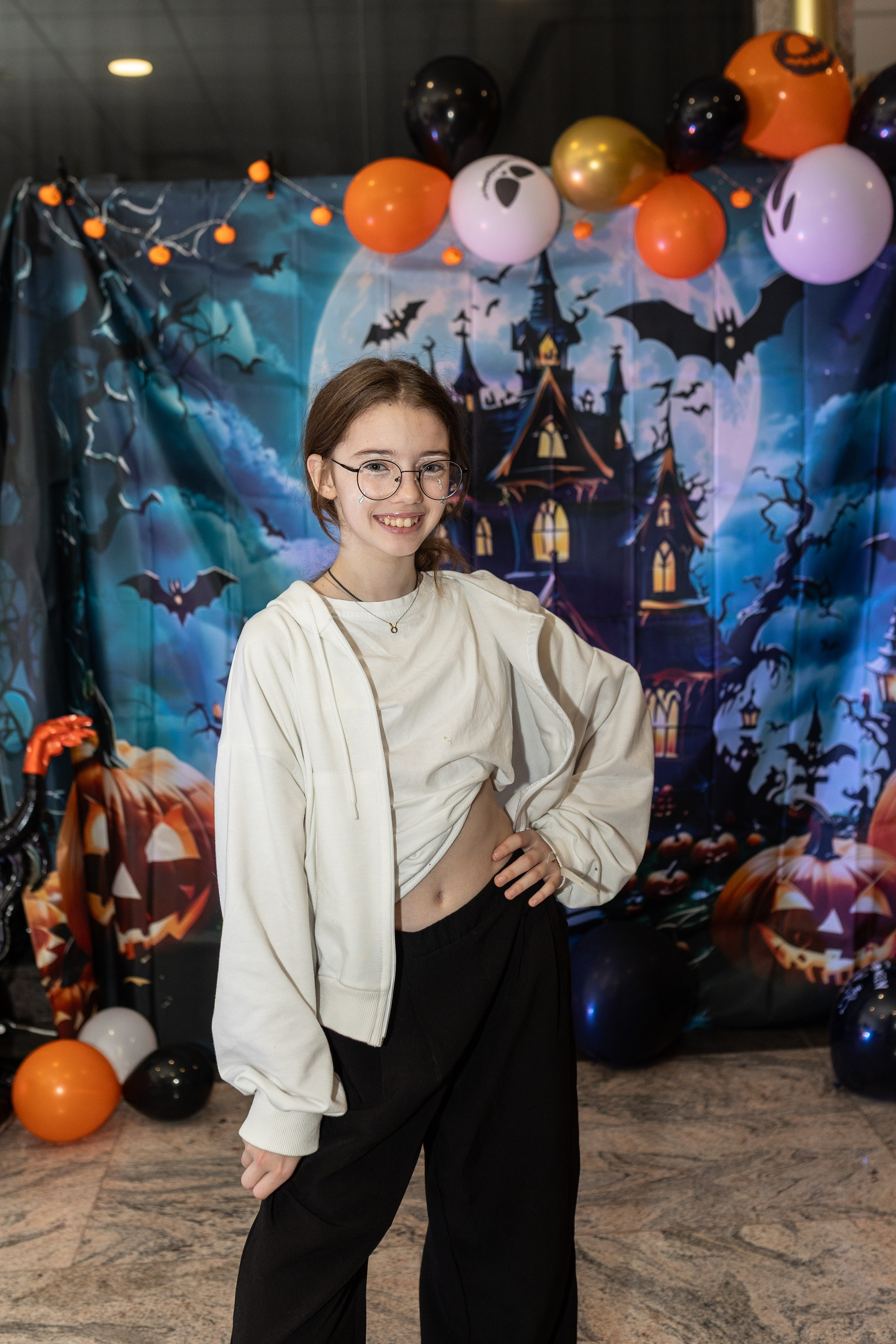 Leo dance studio Helloween 2025. Семейный и детский фотограф в Варшаве Мила Бобровская