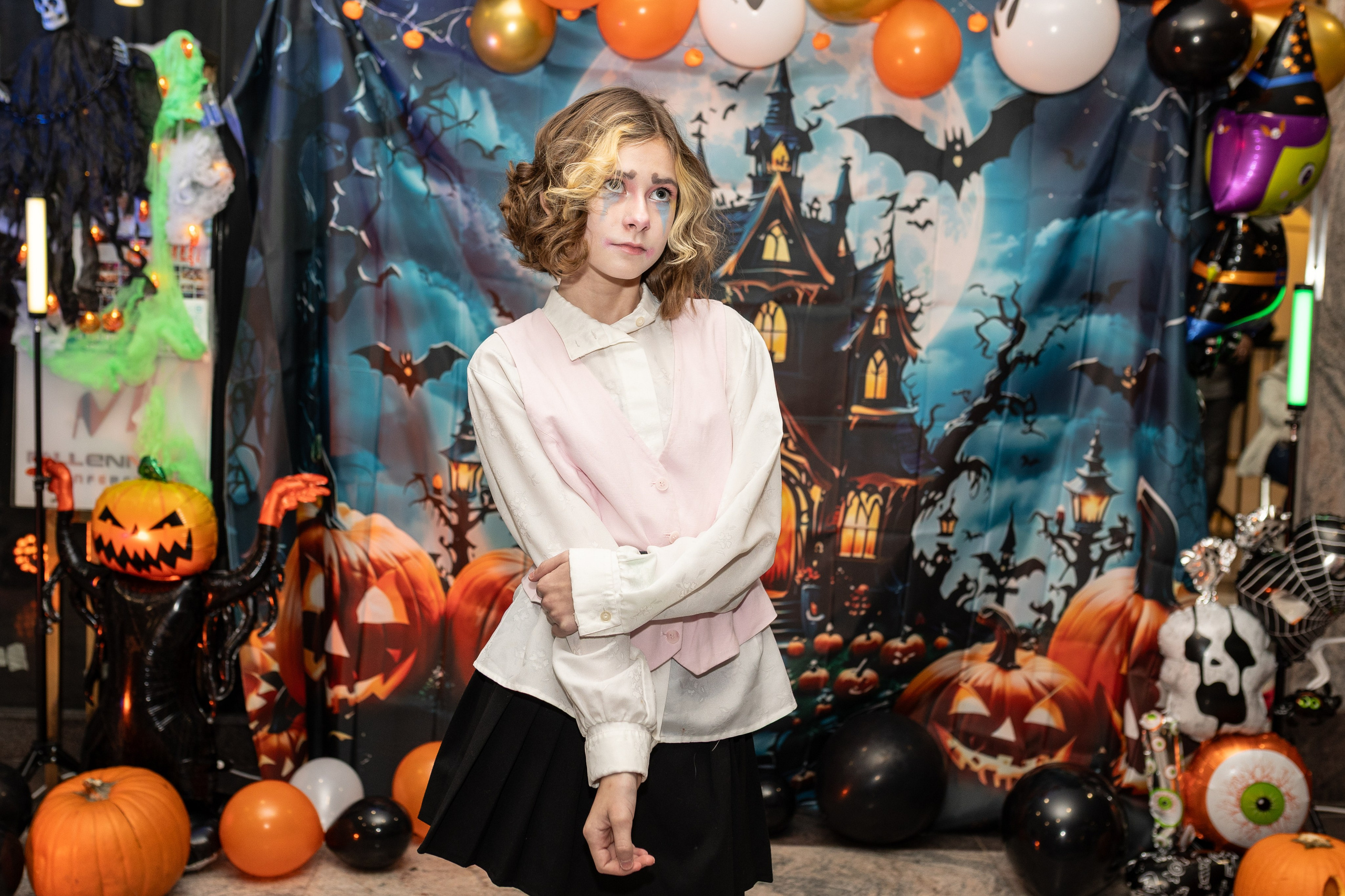 Leo dance studio Helloween 2025. Семейный и детский фотограф в Варшаве Мила Бобровская