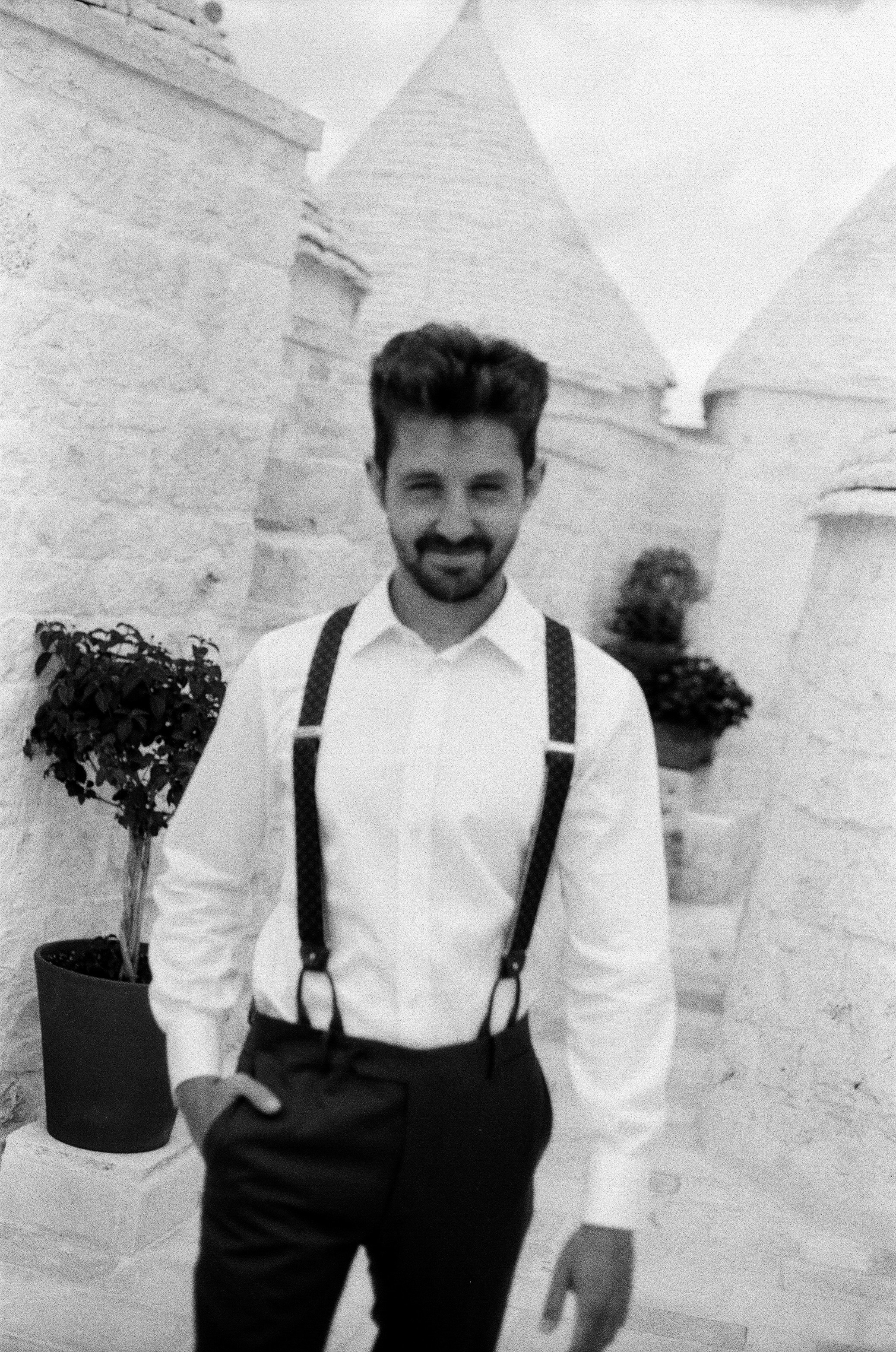 Stephanie & Christian film photos. Wedding photographer Italy