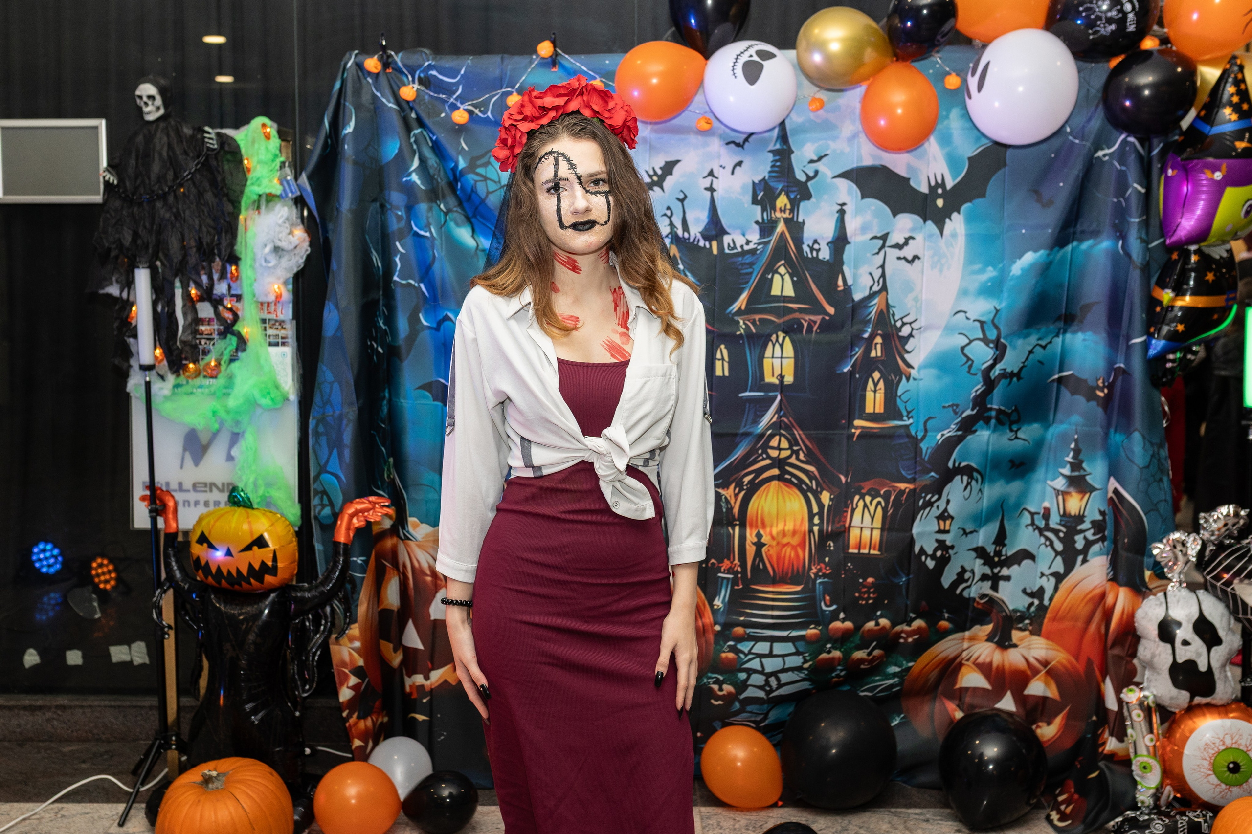 Leo dance studio Helloween 2025. Семейный и детский фотограф в Варшаве Мила Бобровская