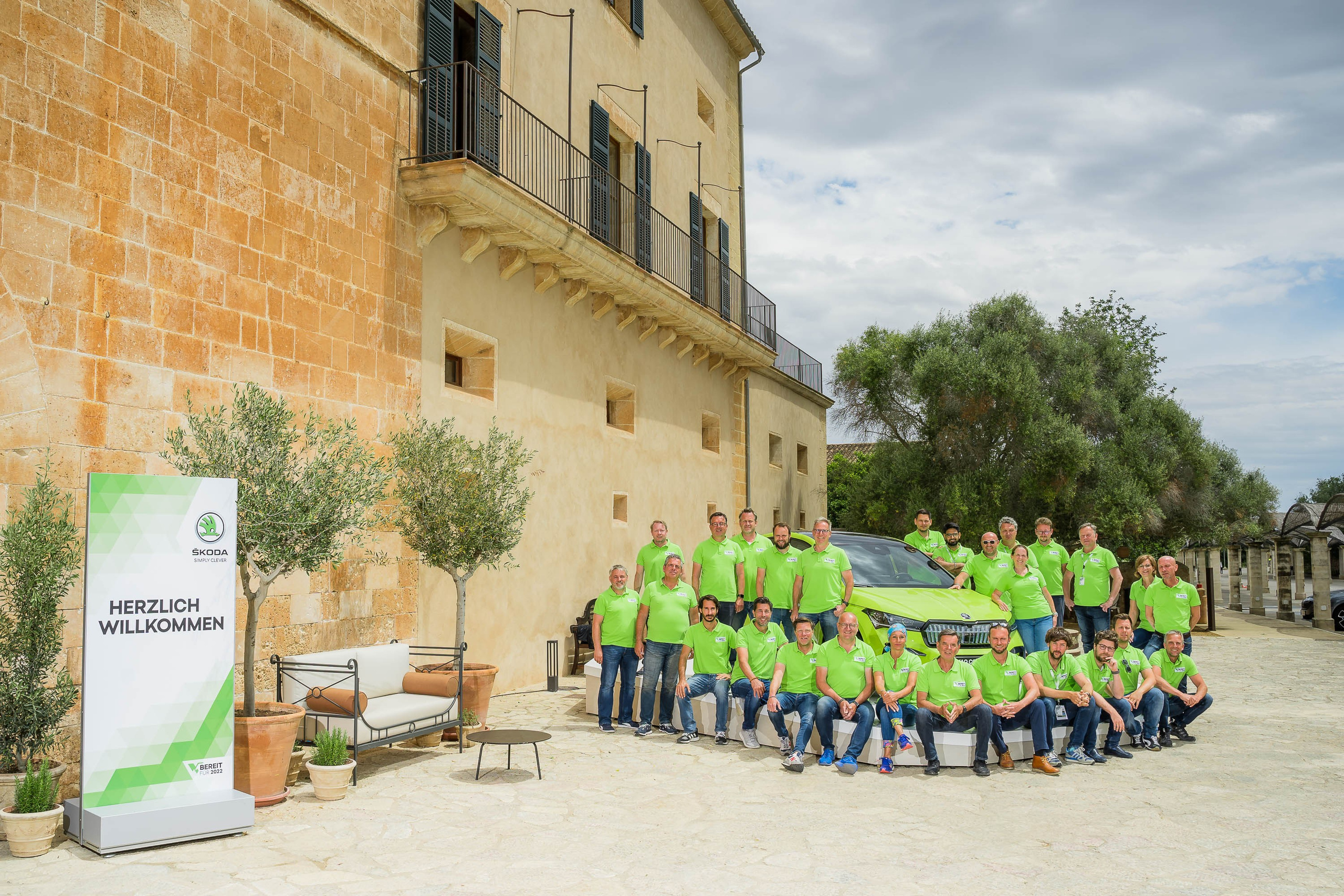 Skoda car presentation manufacturer in Mallorca. Mallorca Wedding, Corporate & Social Photographer