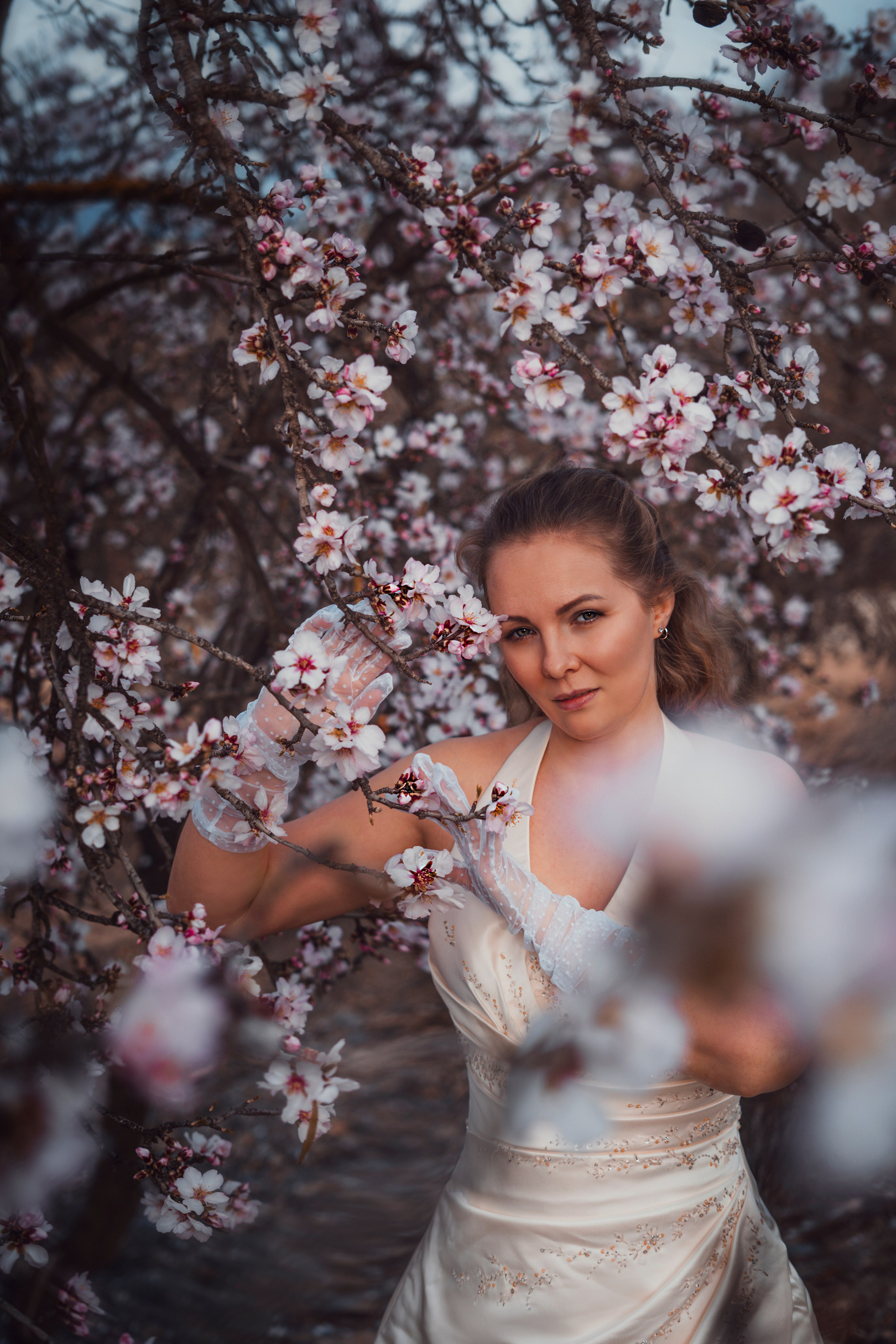 Свадебная прогулка в цветущем миндале. Анастасия Благова — Твой фотограф в Малаге 🇪🇸