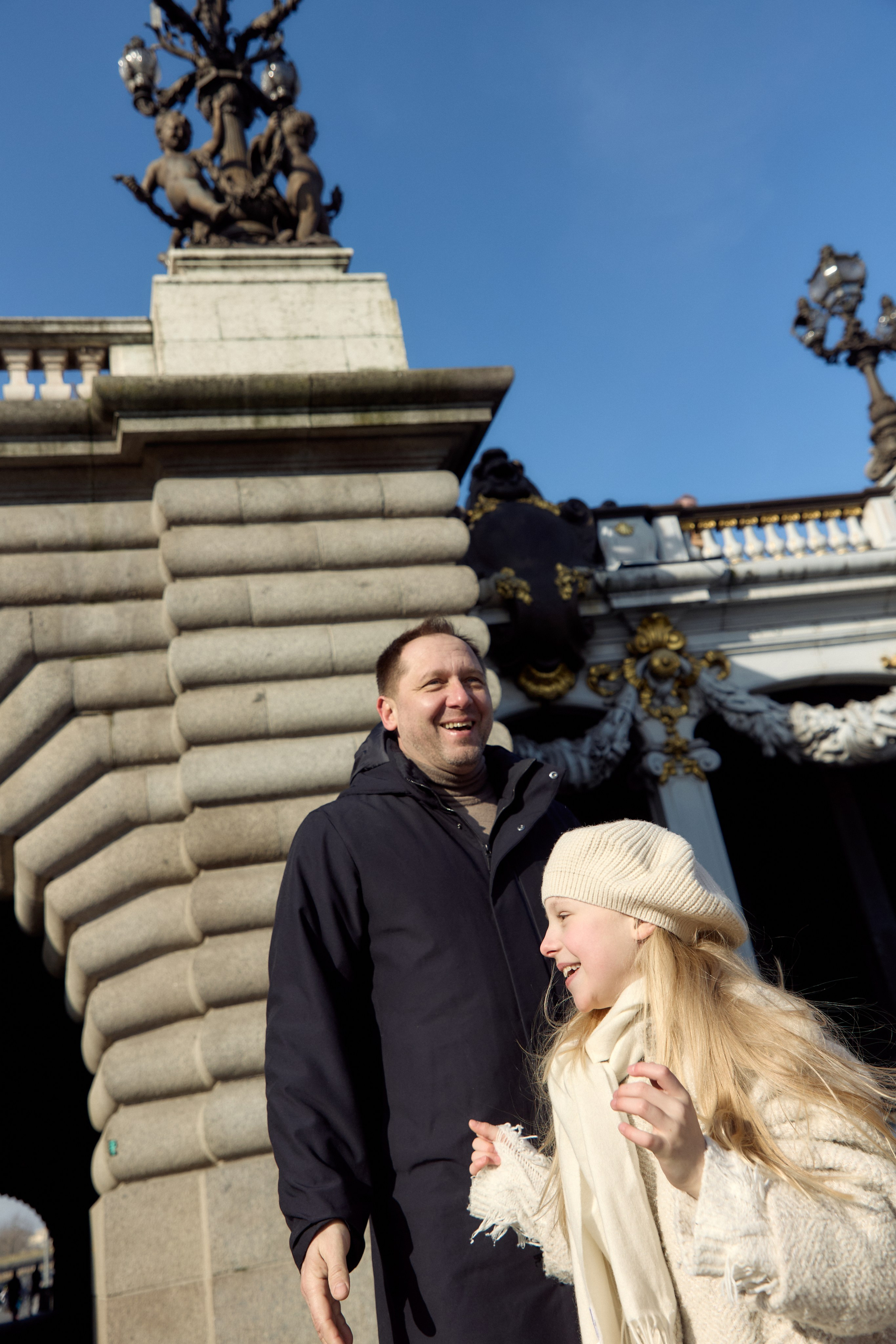 Pont Alexandre III & Eiffel Tower. Fotógrafa en París