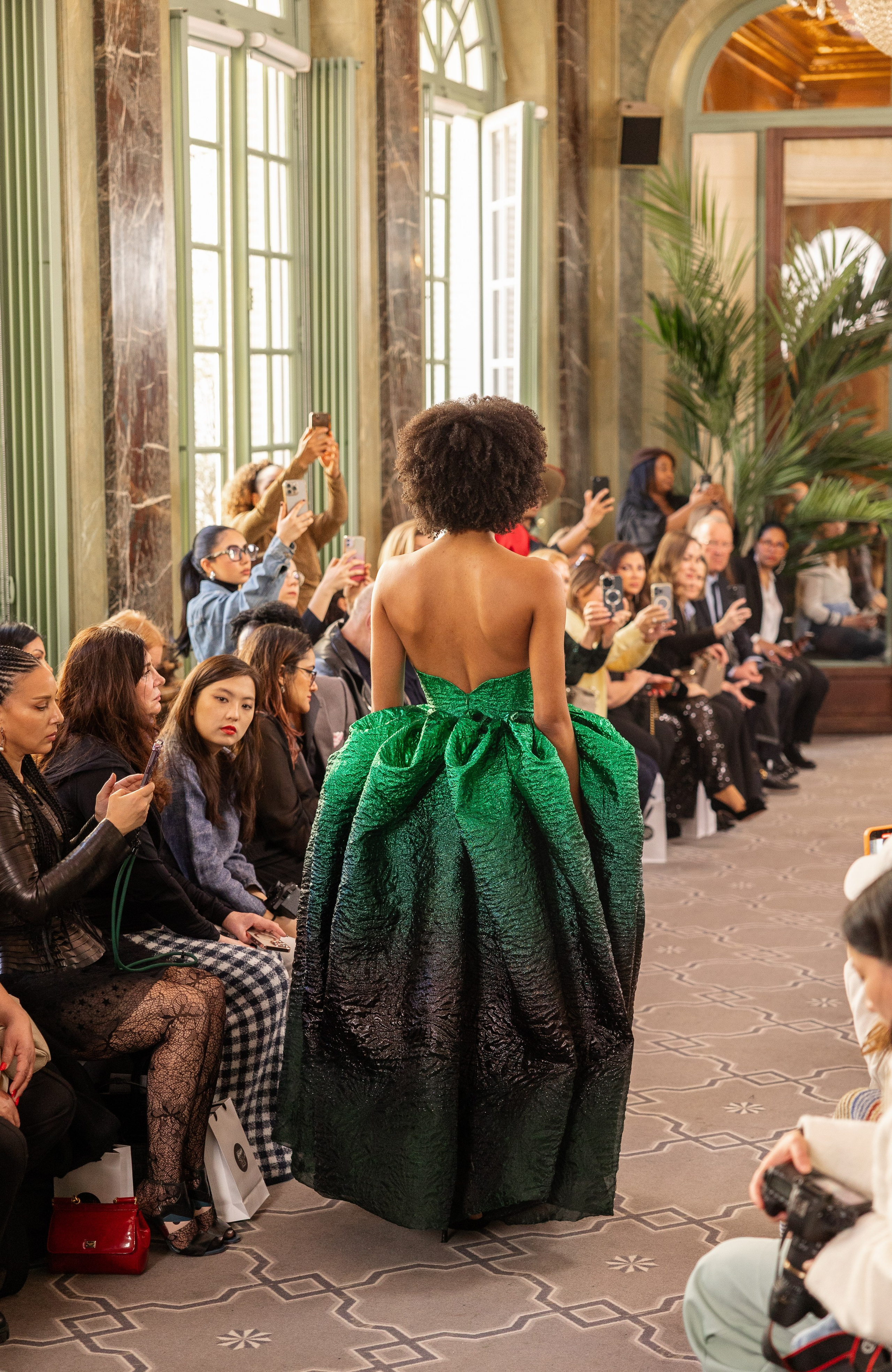 Paris fashion week. MATVEEVA STUDIO