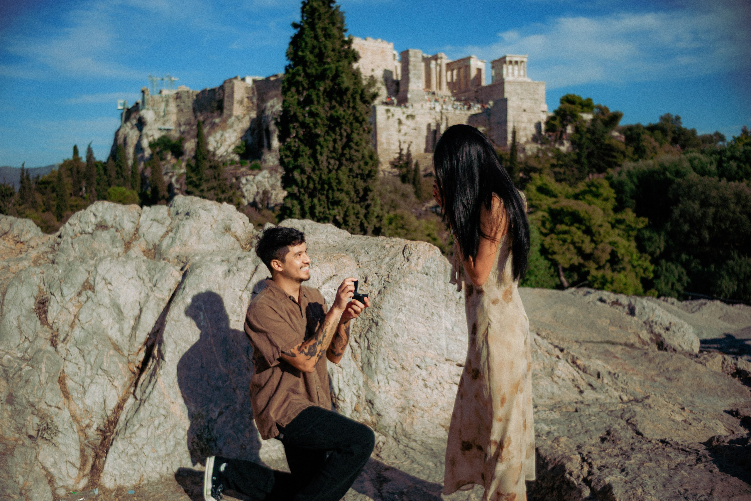 Engagement of Julian and Corine. Photographer in Greece Kristina