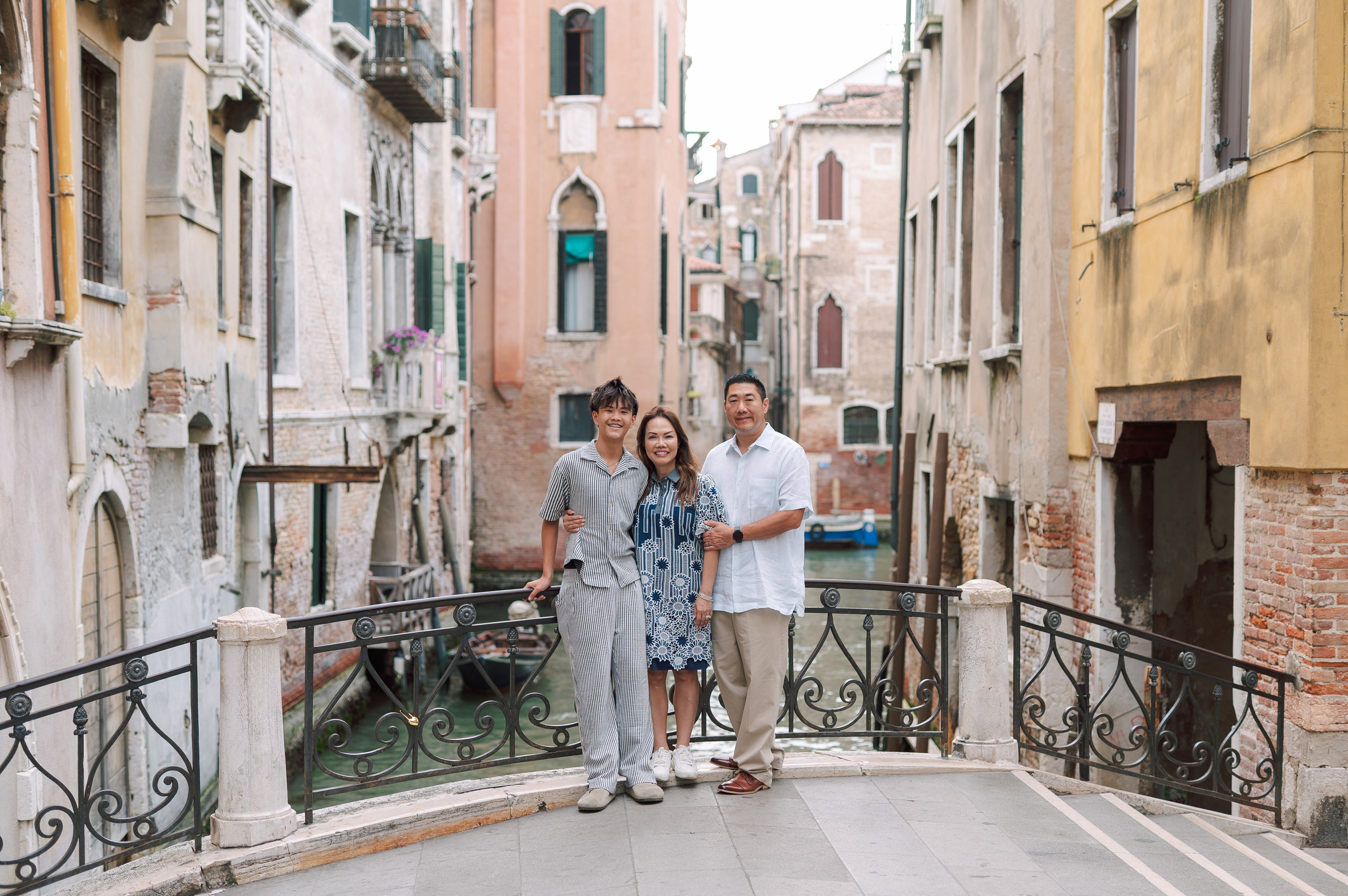 Jennifer, Tim and Jayden. Photographer in Venice Anna Terzi