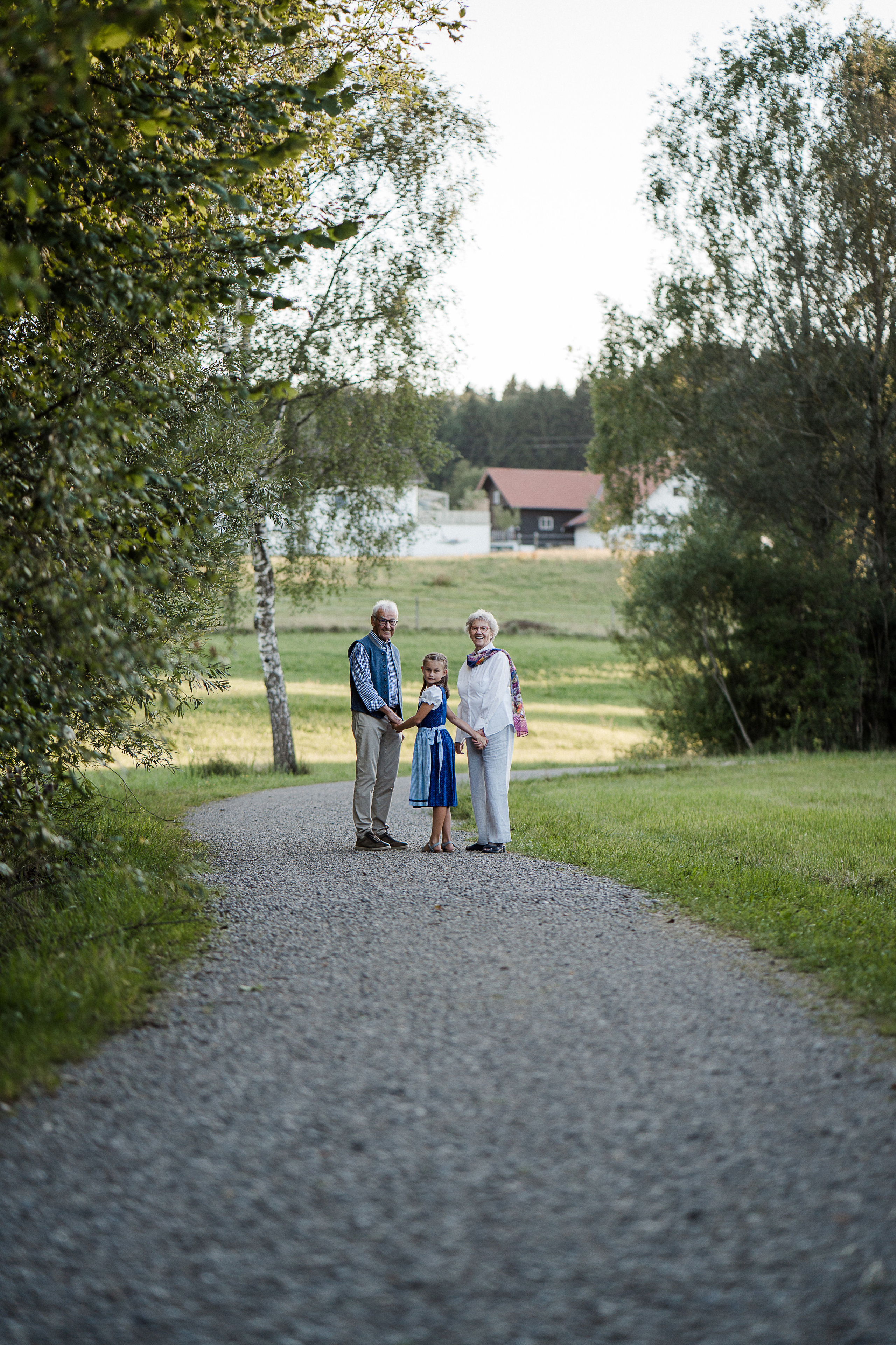 С бабушкой и дедушкой. Семейный, детский и женский фотограф в Германии, Трире