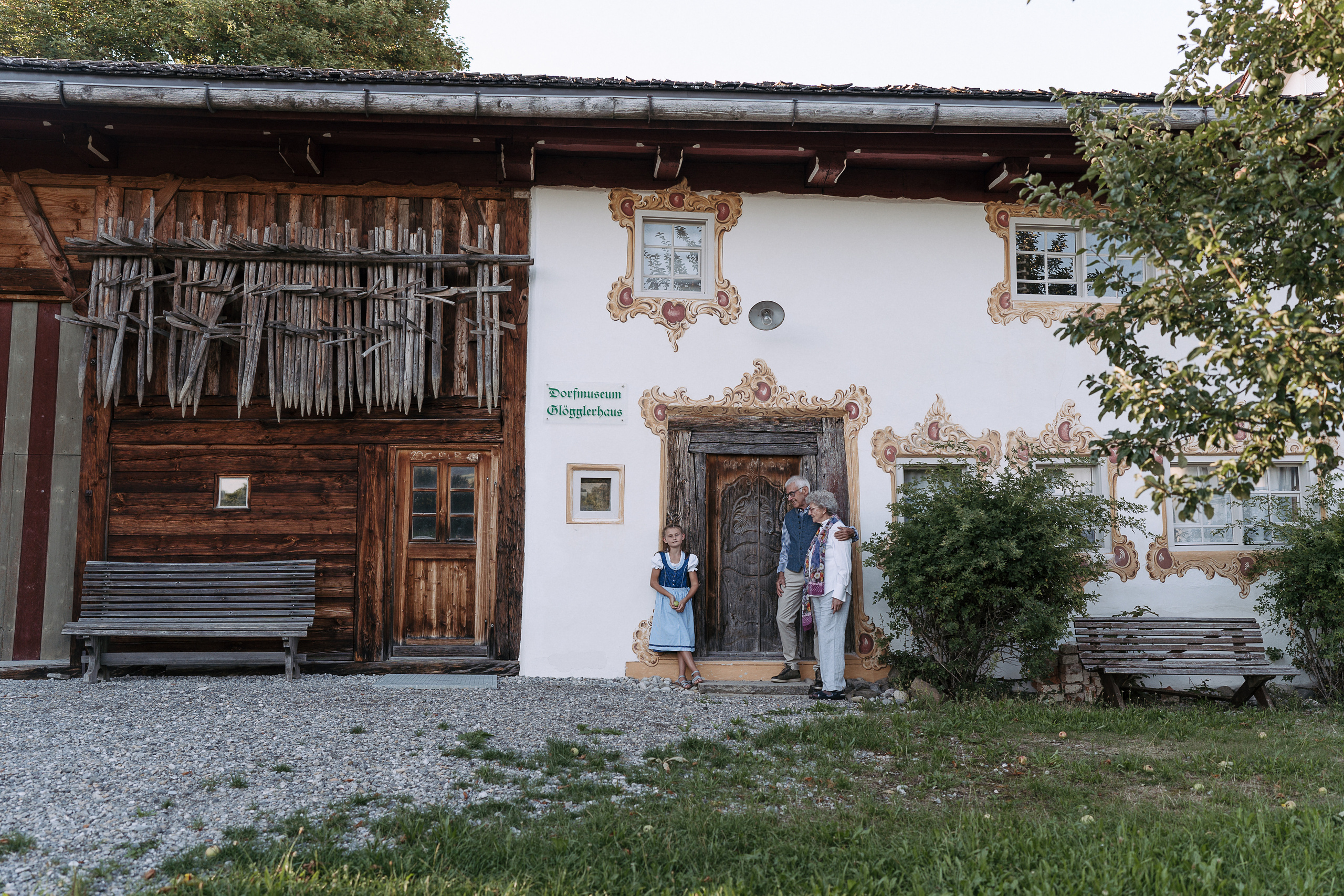 С бабушкой и дедушкой. Семейный, детский и женский фотограф в Германии, Трире