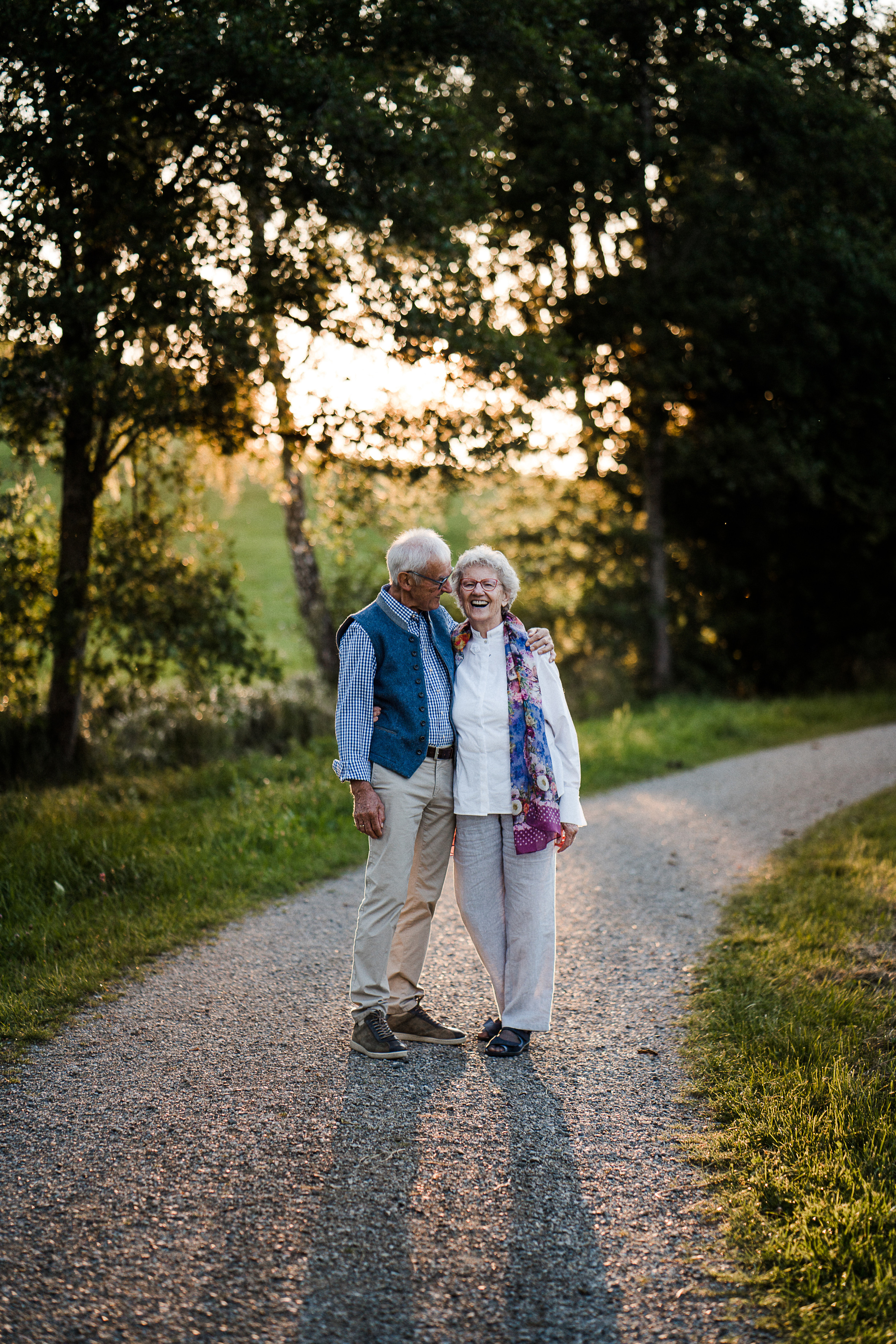 С бабушкой и дедушкой. Семейный, детский и женский фотограф в Германии, Трире