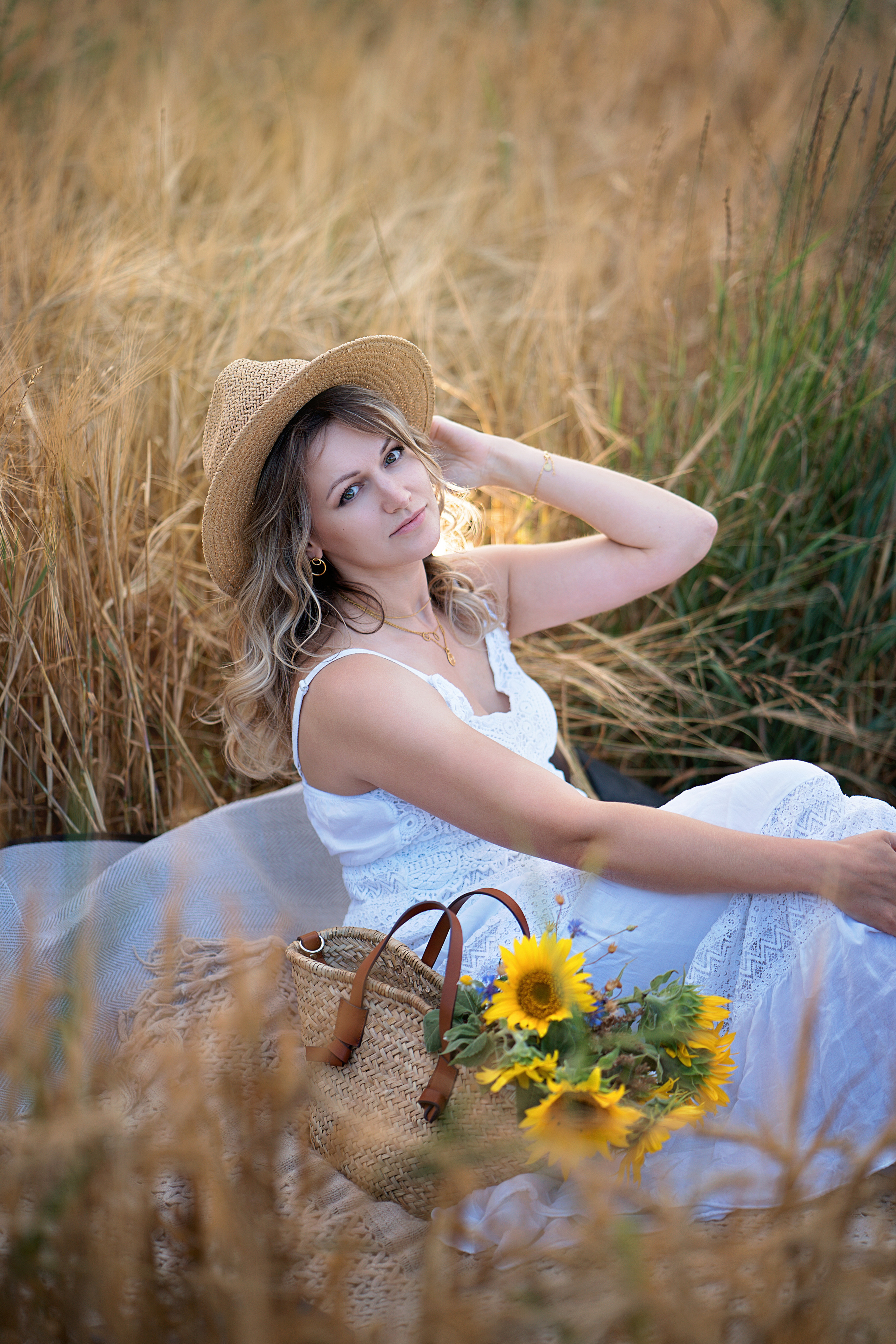 Portrait in the summer evening. Family, Lifestyle and Portrait photograher in Trier, Germany