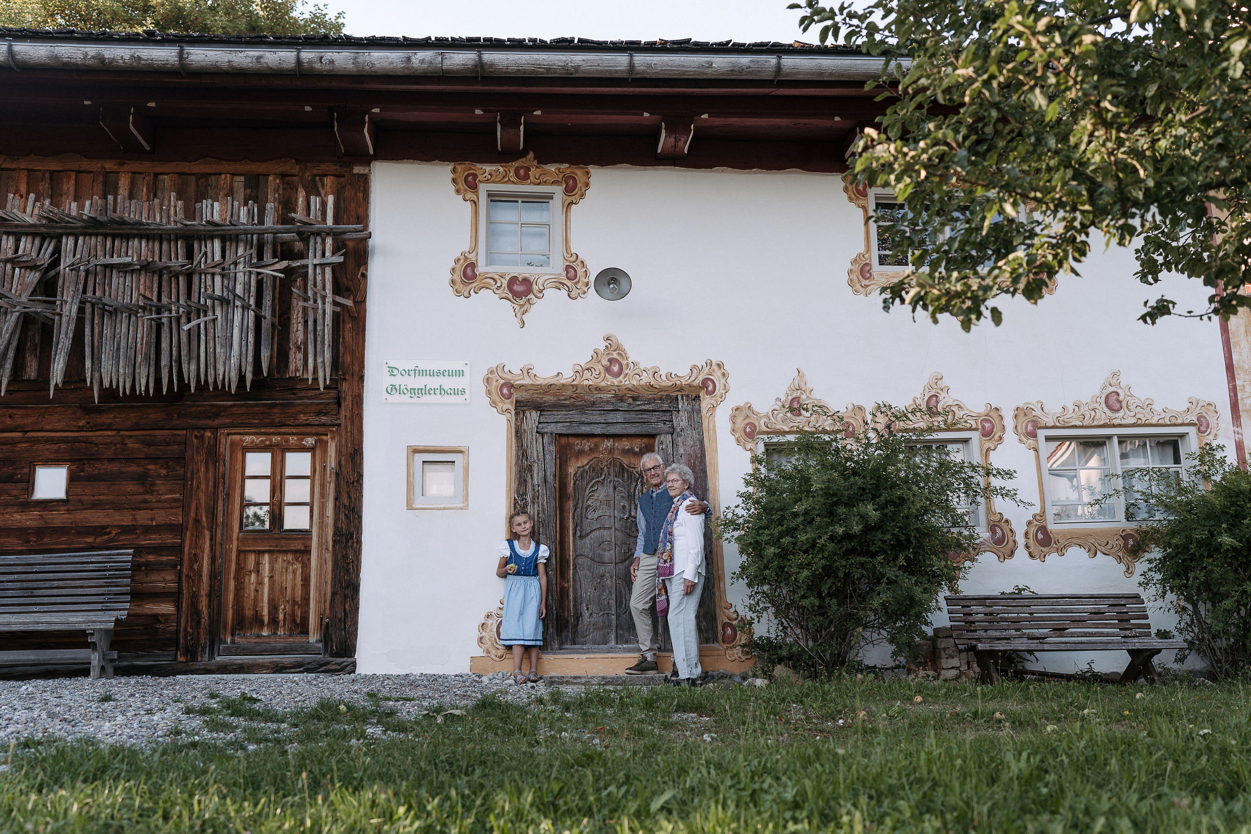 С бабушкой и дедушкой. Семейный, детский и женский фотограф в Германии, Трире