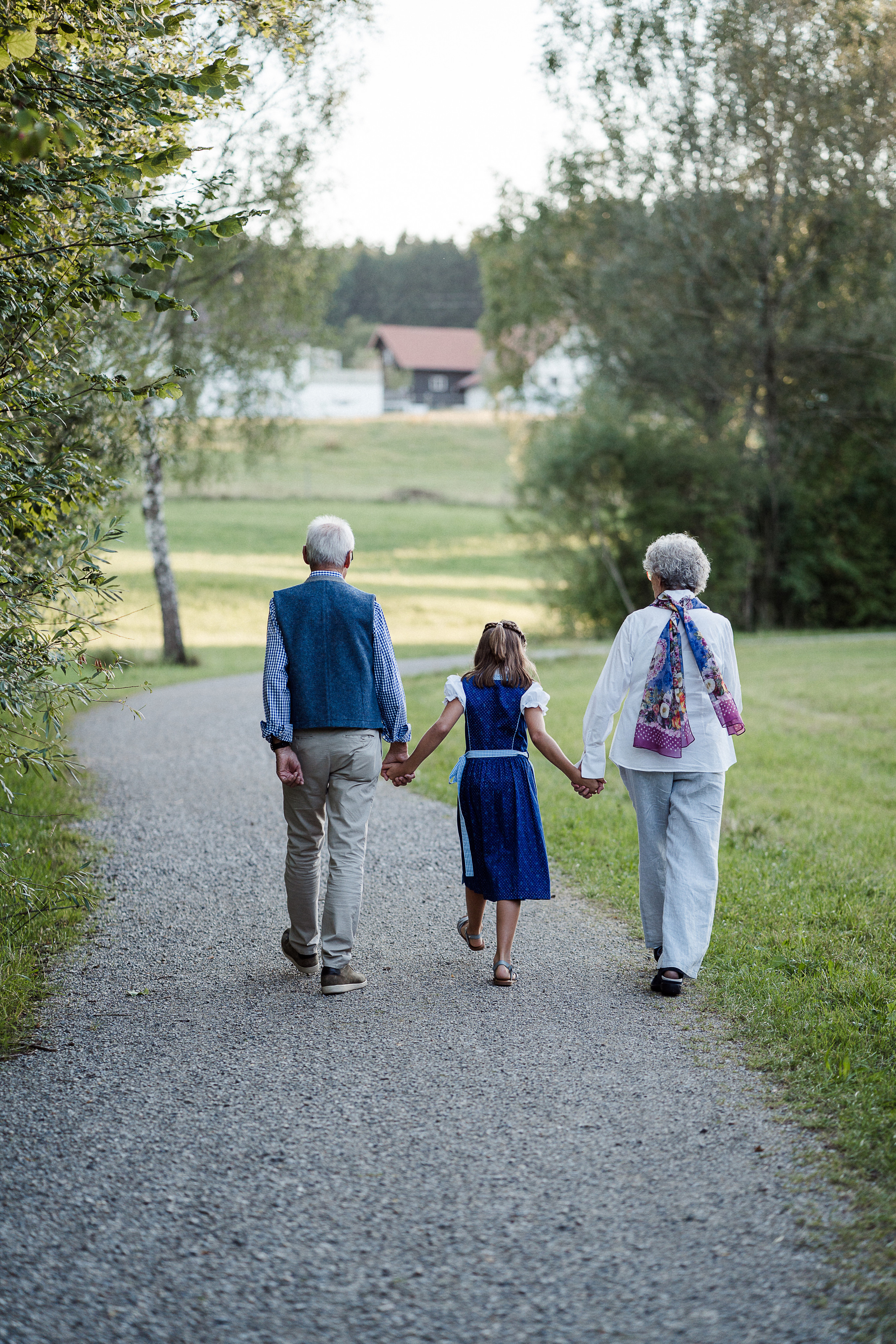 С бабушкой и дедушкой. Семейный, детский и женский фотограф в Германии, Трире