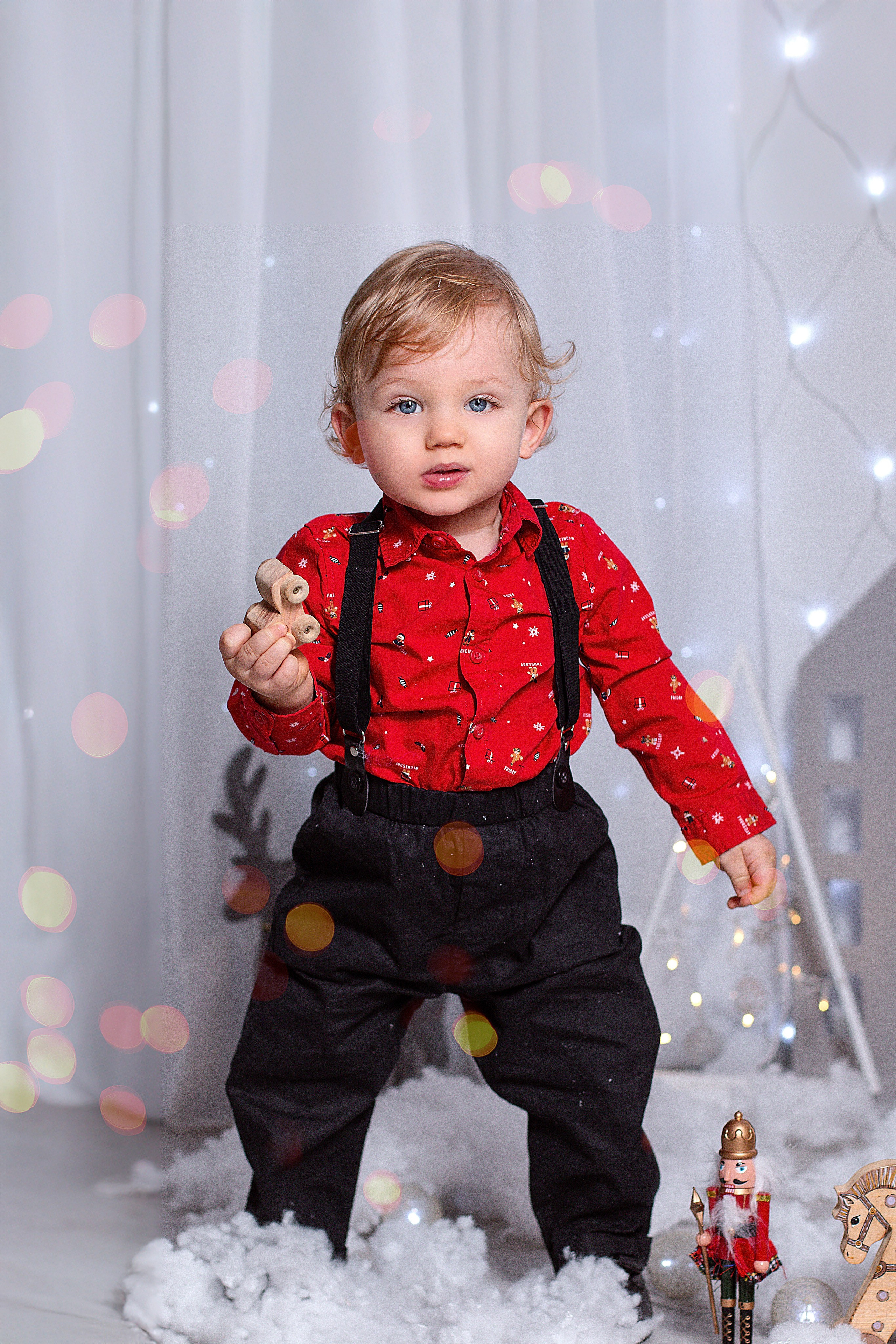 Новый год в студии. Детский и семейный фотограф в г. Бельцы