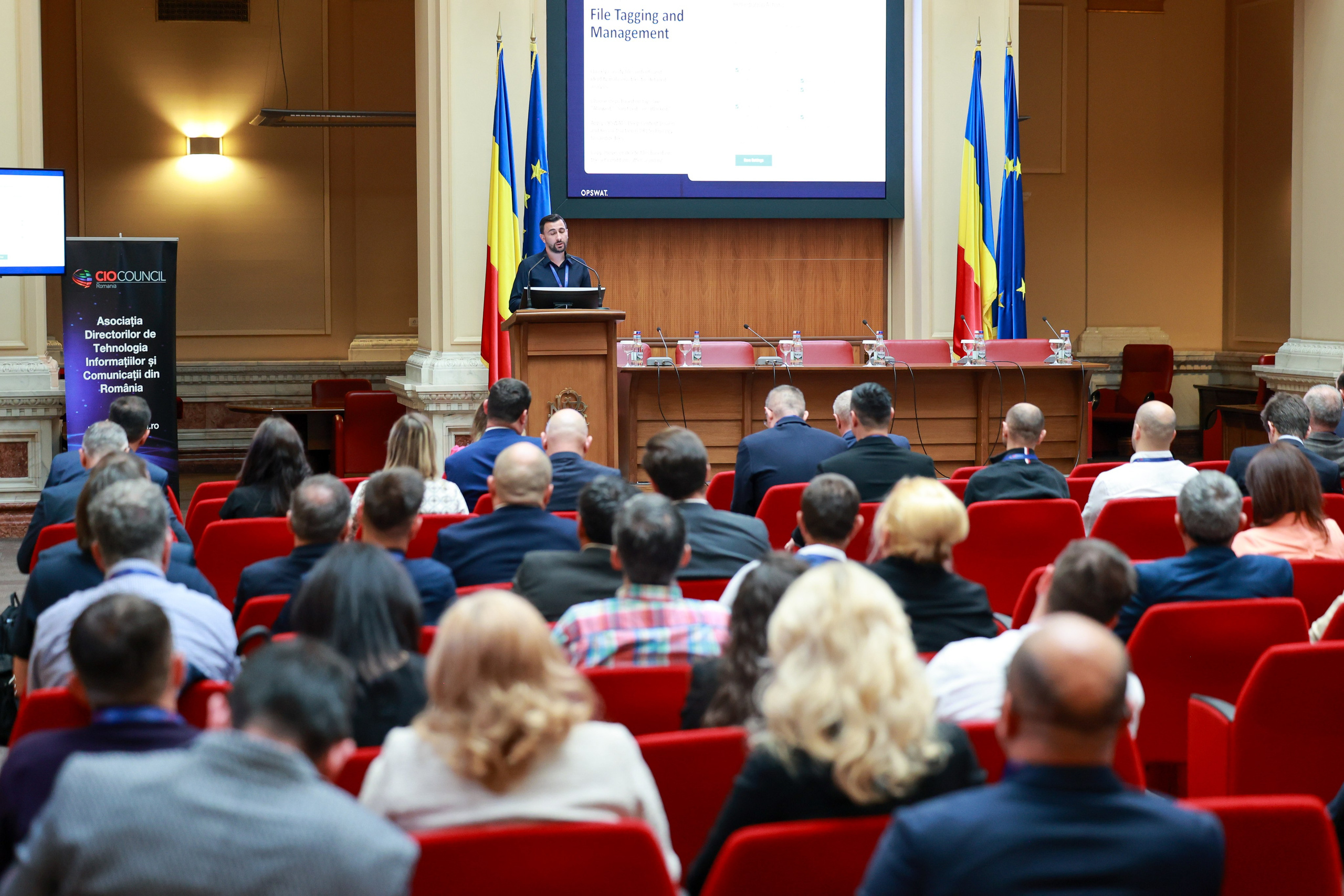 CIO Council Security Forum - BNR Bucuresti. MDimaFotoStudio. Fotograf de nuntă, evenimente private și de familie