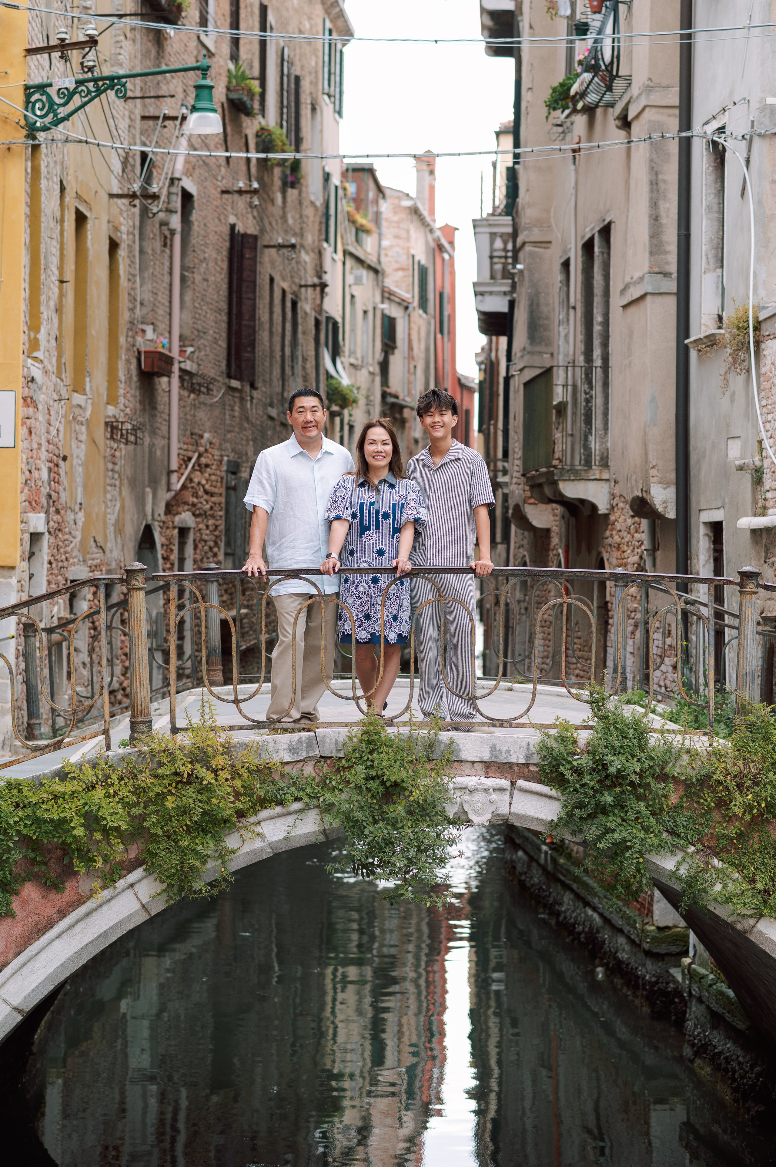 Jennifer, Tim and Jayden. Photographer in Venice Anna Terzi
