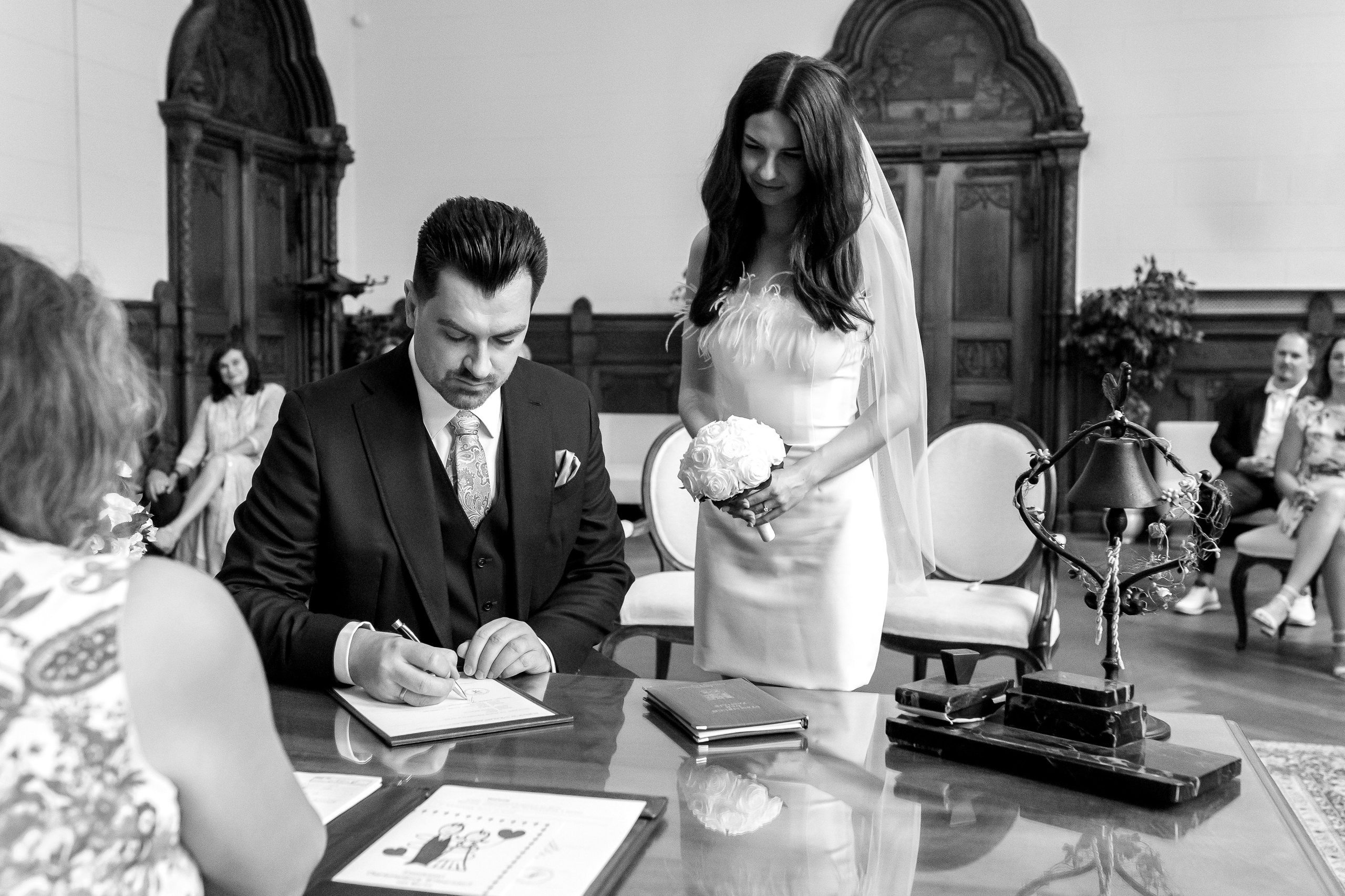 Jana & Max | Standesamtliche Hochzeit im Schmargendorf. Hochzeitsfotografie in Berlin Nataliia Schütze