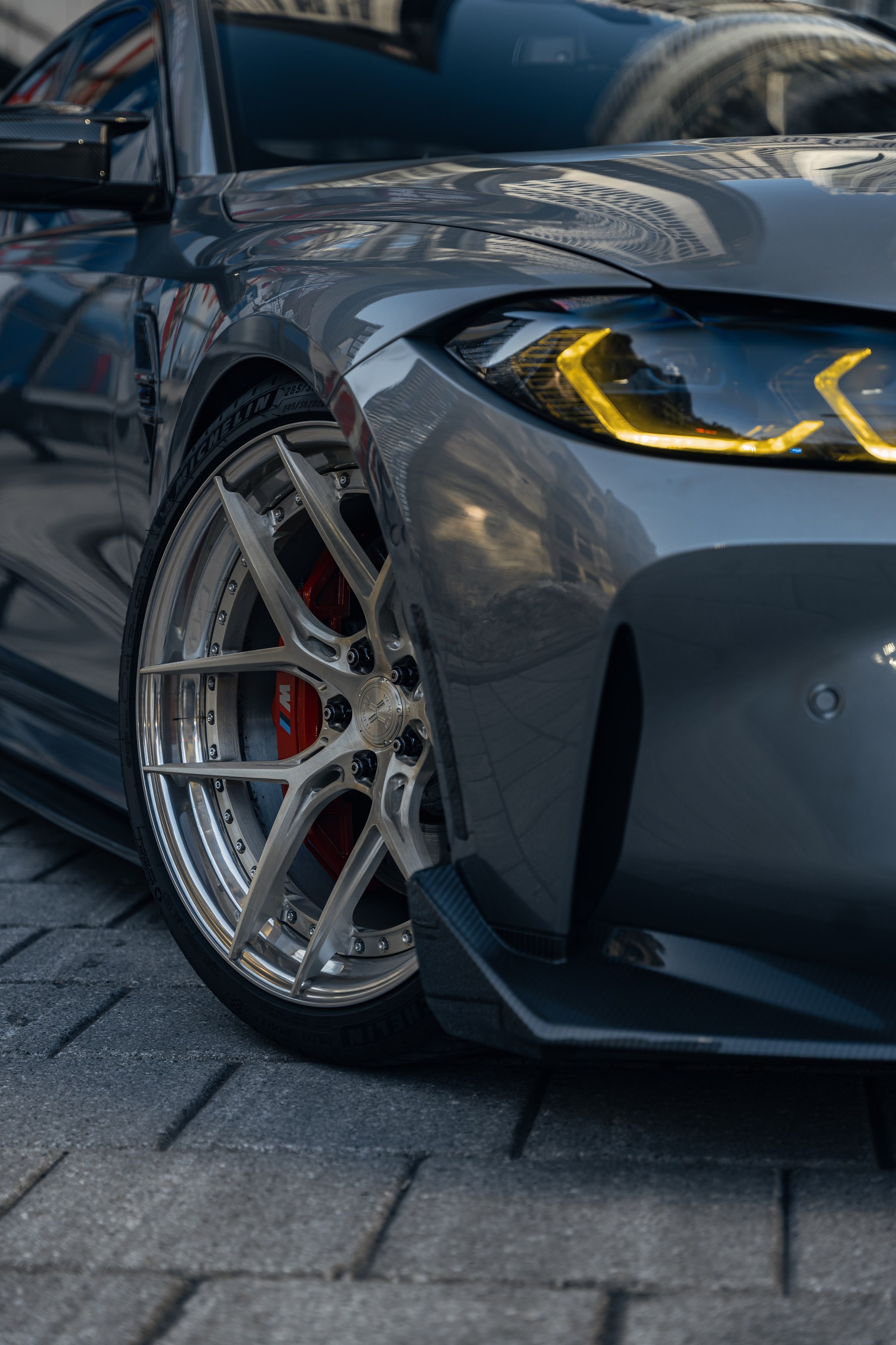 BMW M3 G80 Downtown Montreal. Photographe de voitures à Paris — Vitalii Motruk