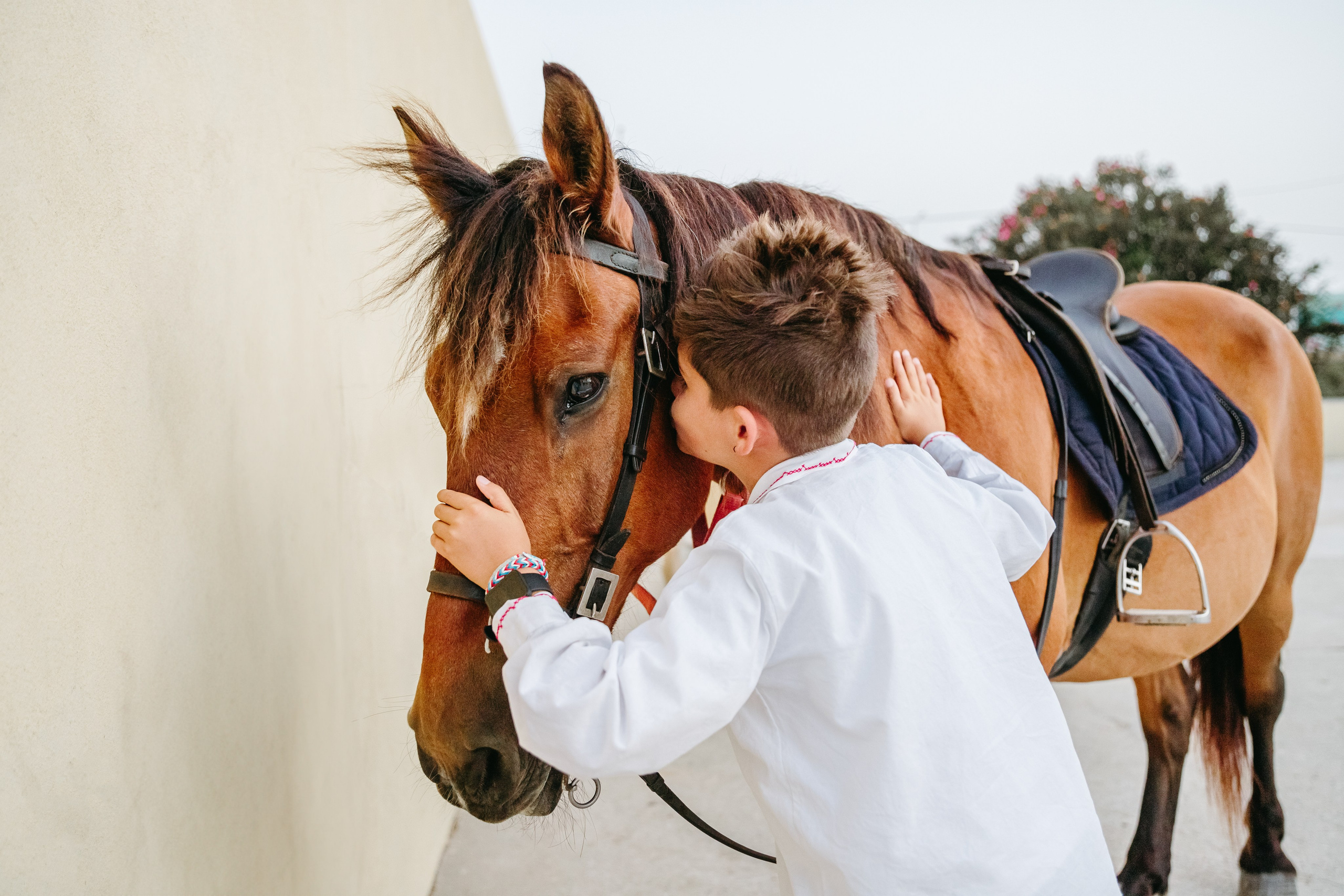 Marlene & Tiago com filhos. Passeios a Cavalo na Praia Peniche | Eco Salgados Agroturismo