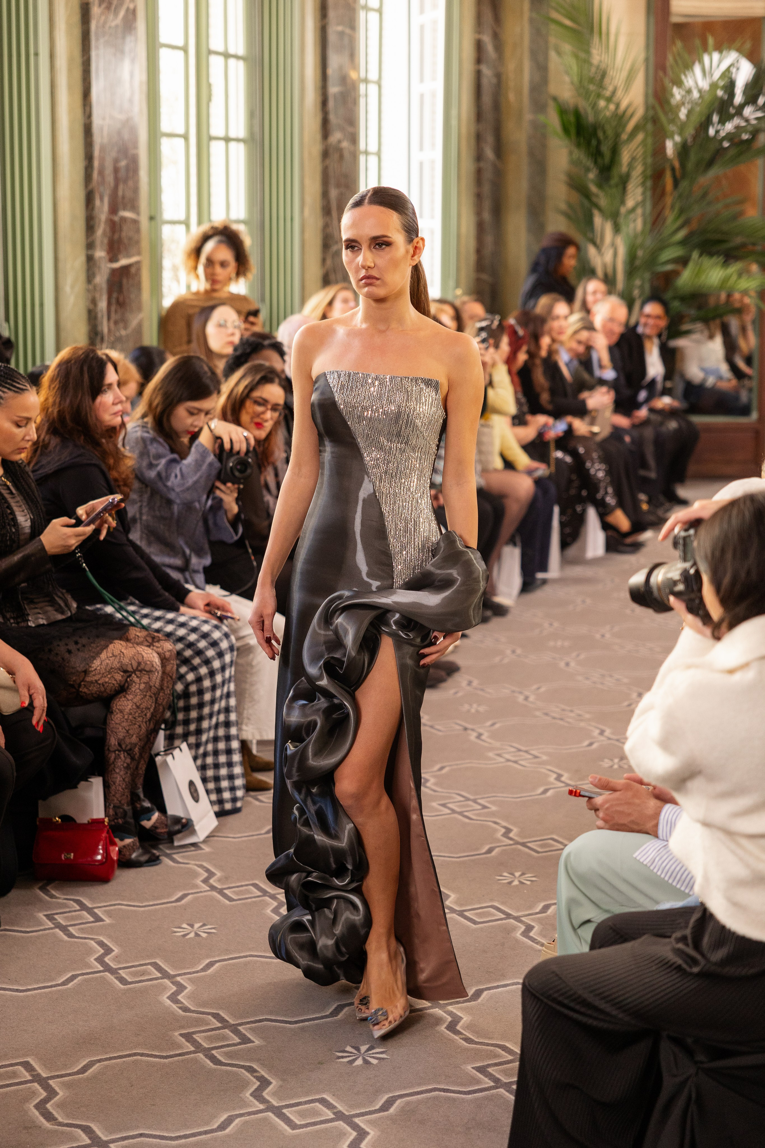 Paris fashion week. MATVEEVA STUDIO