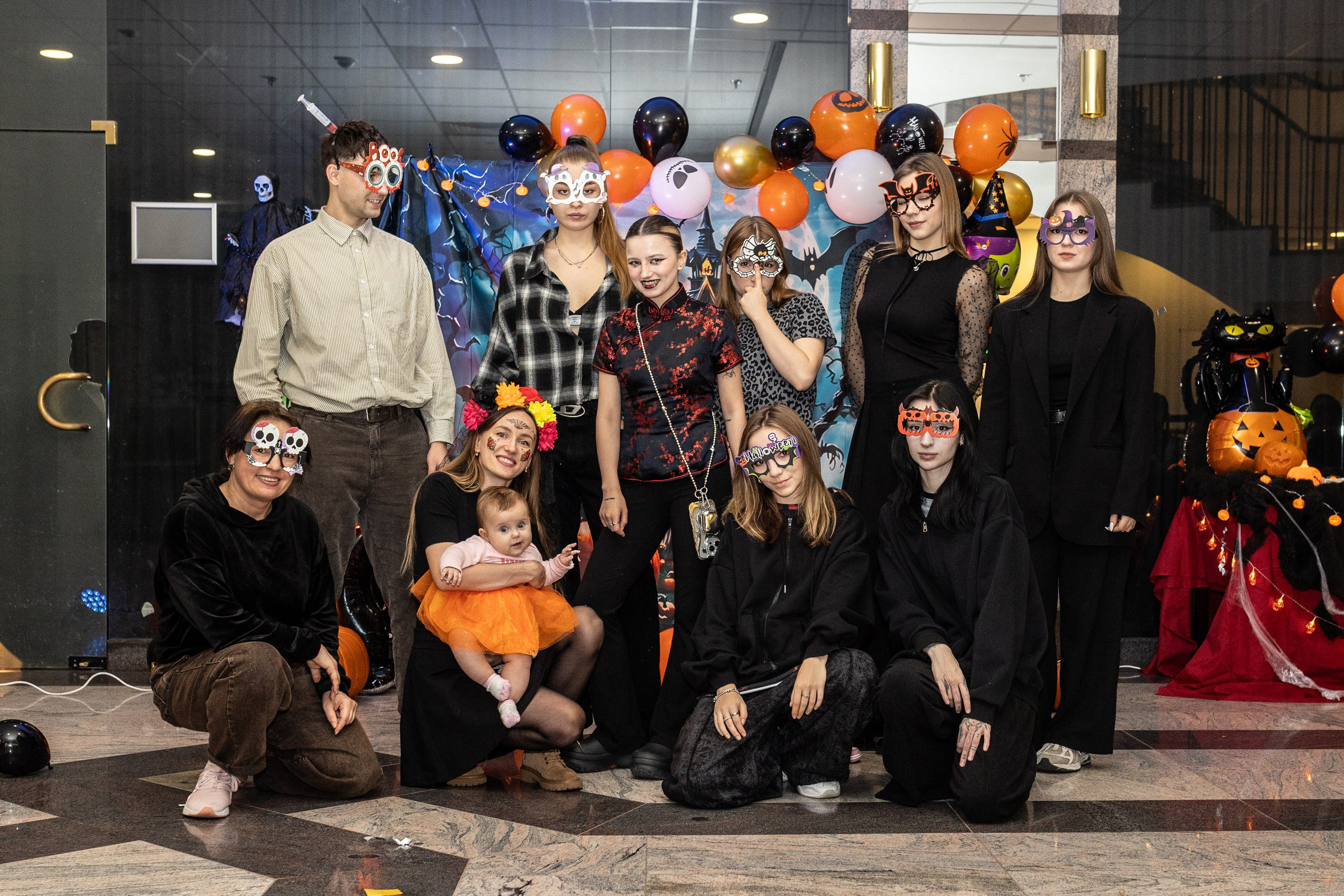 Leo dance studio Helloween 2025. Семейный и детский фотограф в Варшаве Мила Бобровская