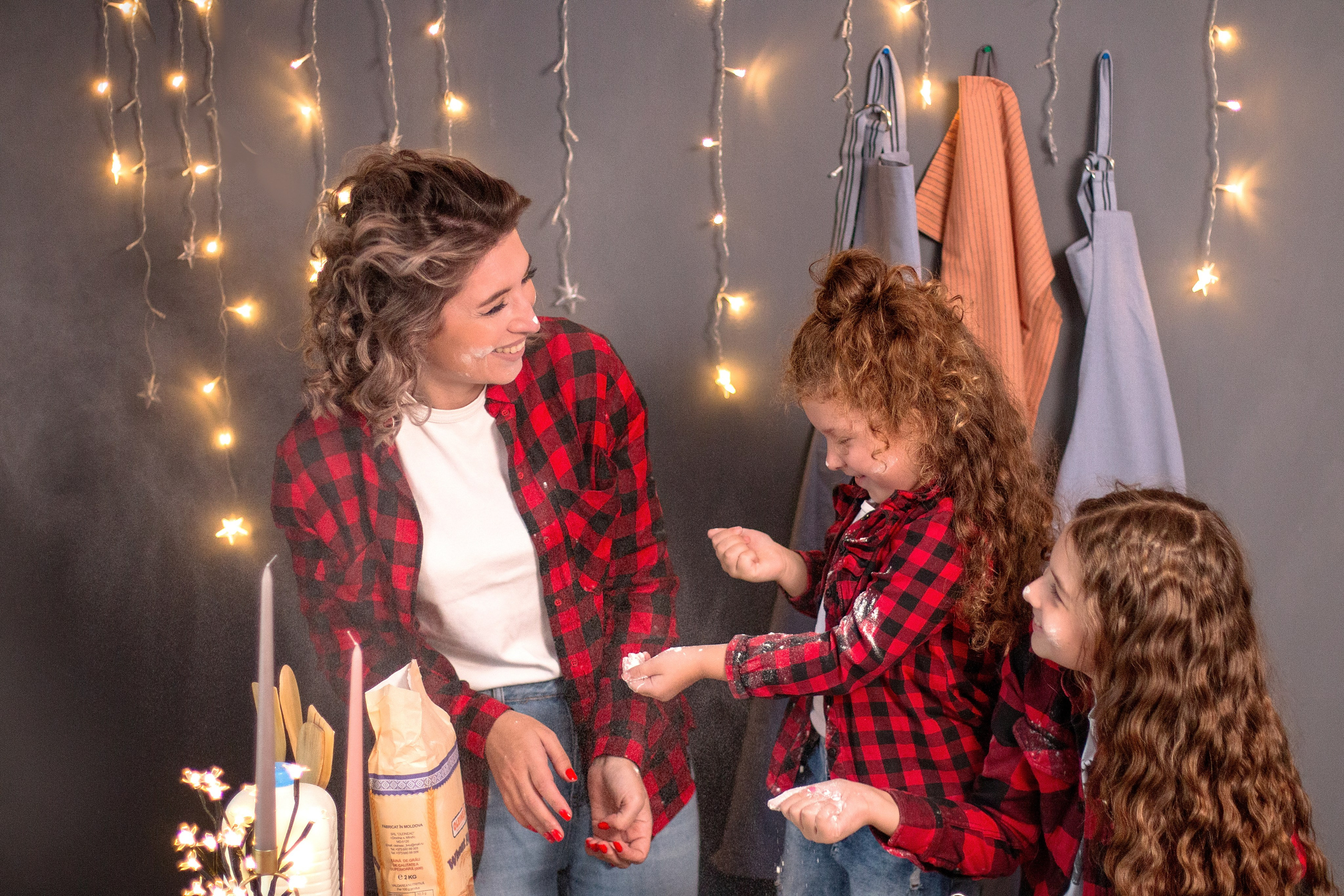 Новый год в студии. Детский и семейный фотограф в г. Бельцы