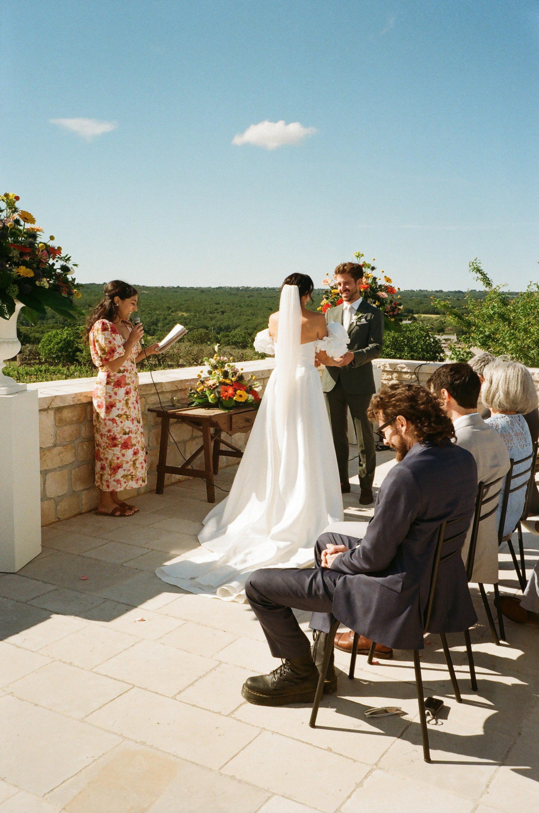 Stephanie & Christian film photos. Wedding photographer Italy