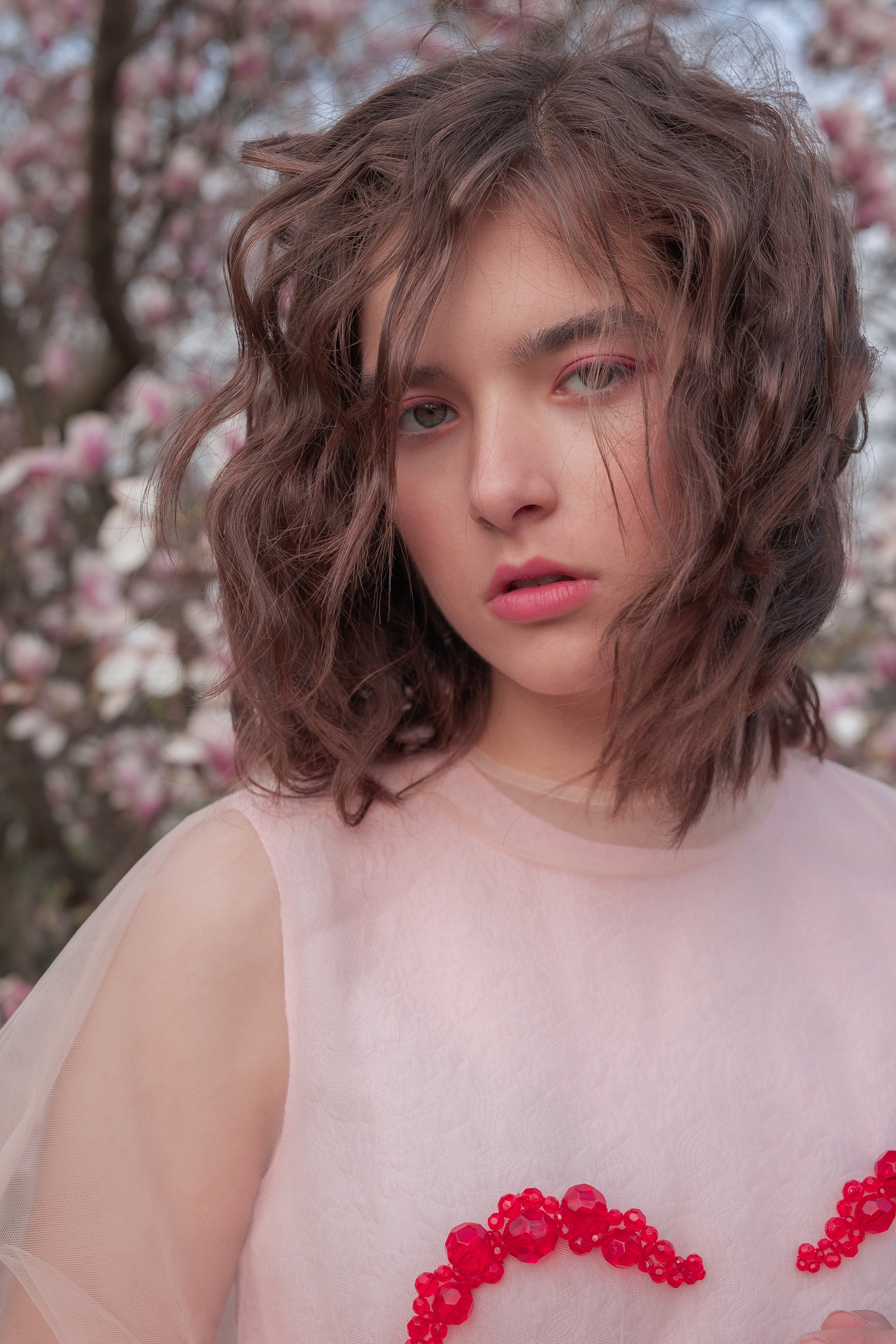 Fotoshootings unter Magnolien. Familien & Hochzeitfotografin Nadja Holzmann