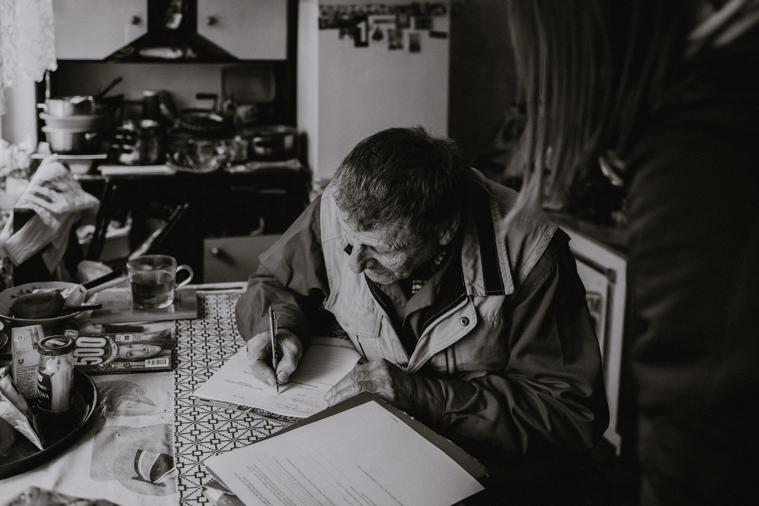 Reportaż: pracownik socjalny. Fo.tosia