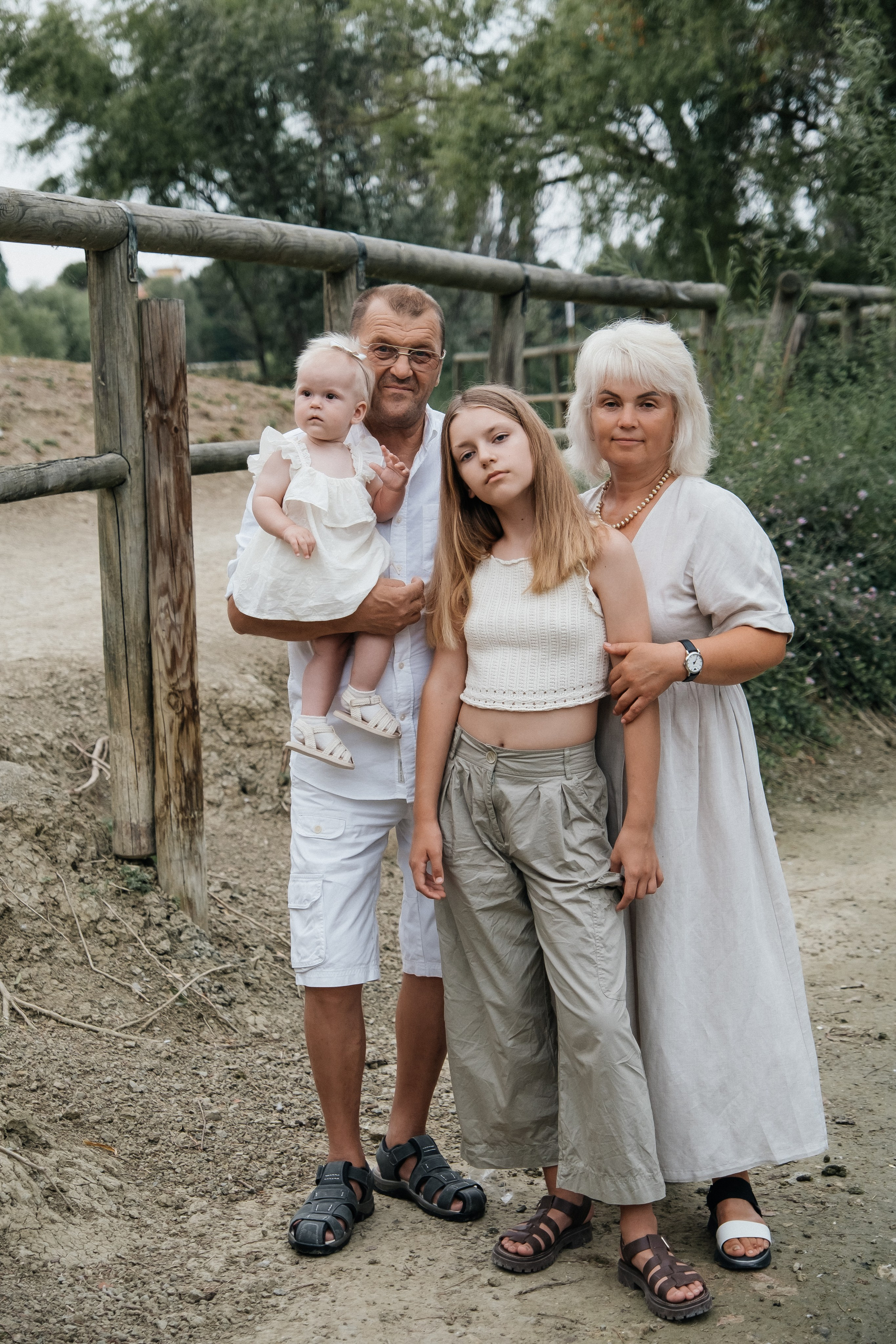 Big family. Fotografa Rimini