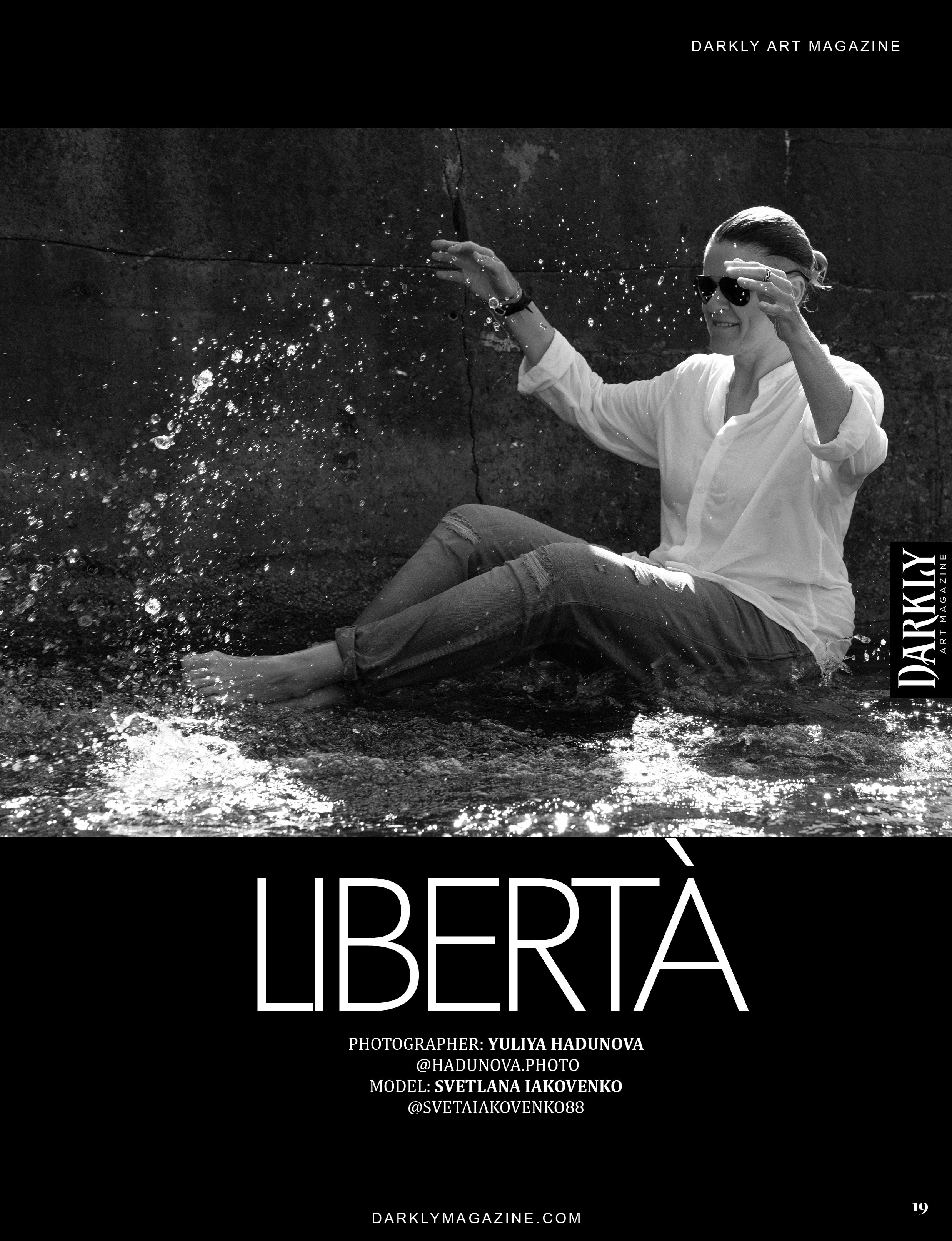 ПУБЛИКАЦИИ. Yuliya Hadunova, женский фотограф в Генуе, Италия