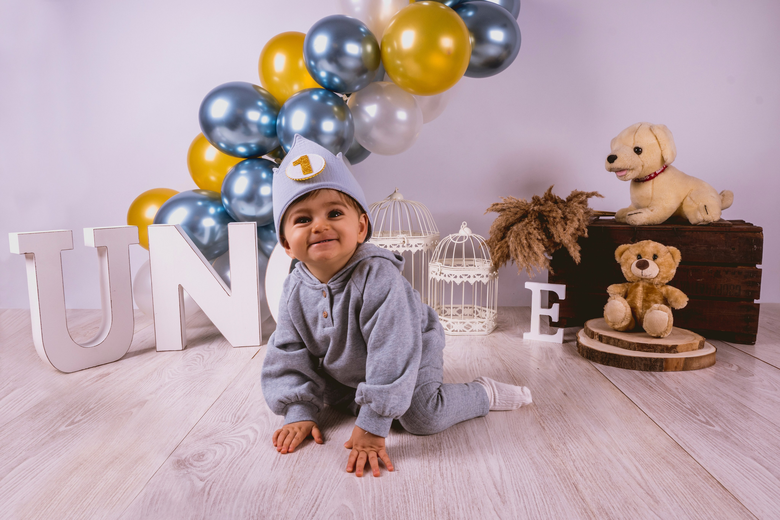 Emilio - Primer añito. Fotografía Antonio Luis Bascón