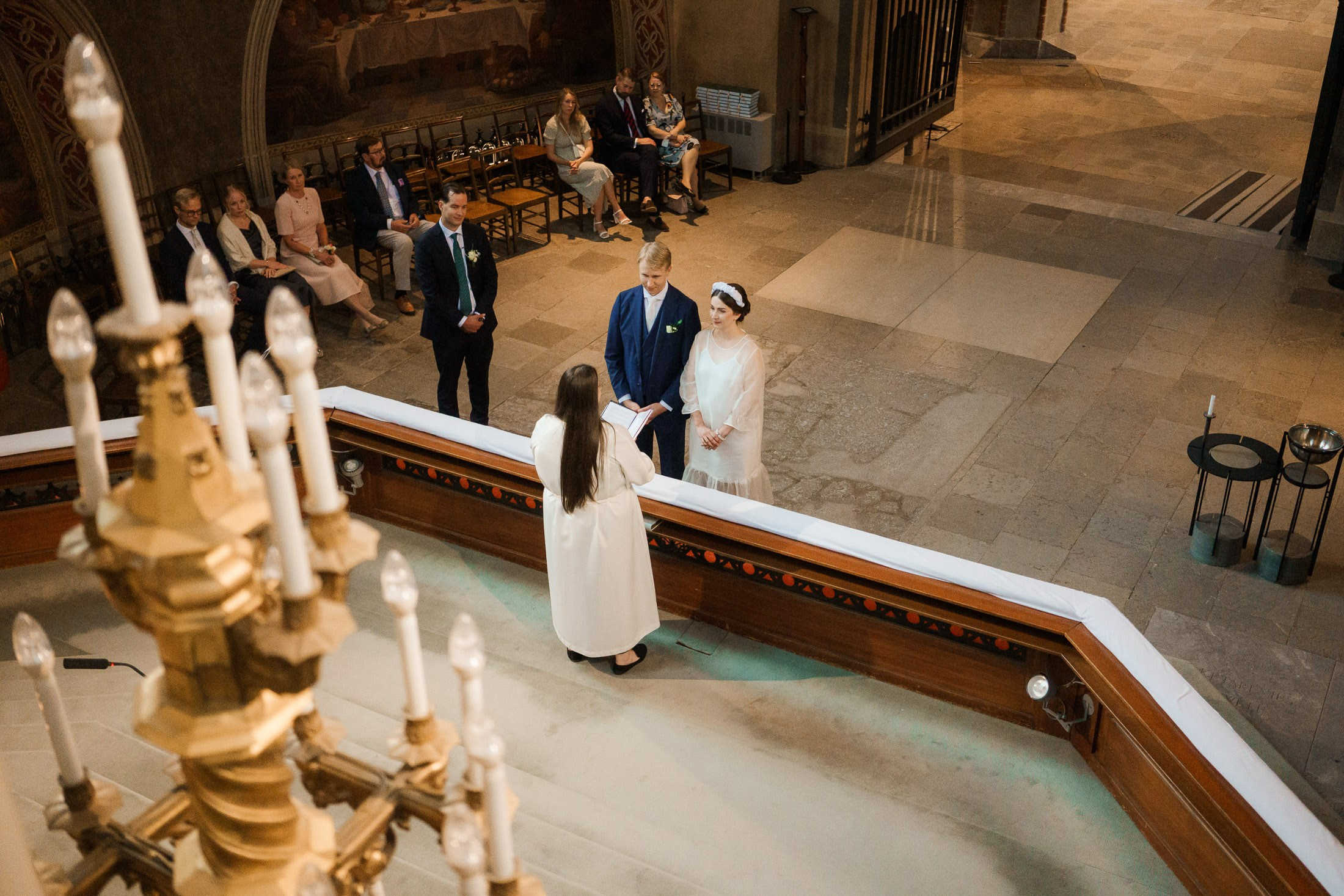 A&C, hääkuvaus Turun tuomiokirkko