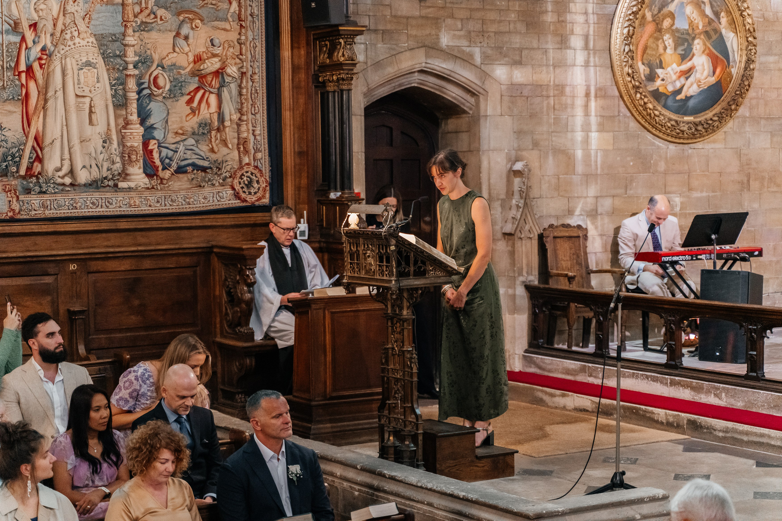 Wedding ceremony at The Lower chapel in Eton, Wedding in Eton, wedding photographer in Eton, wedding photographer in Eton