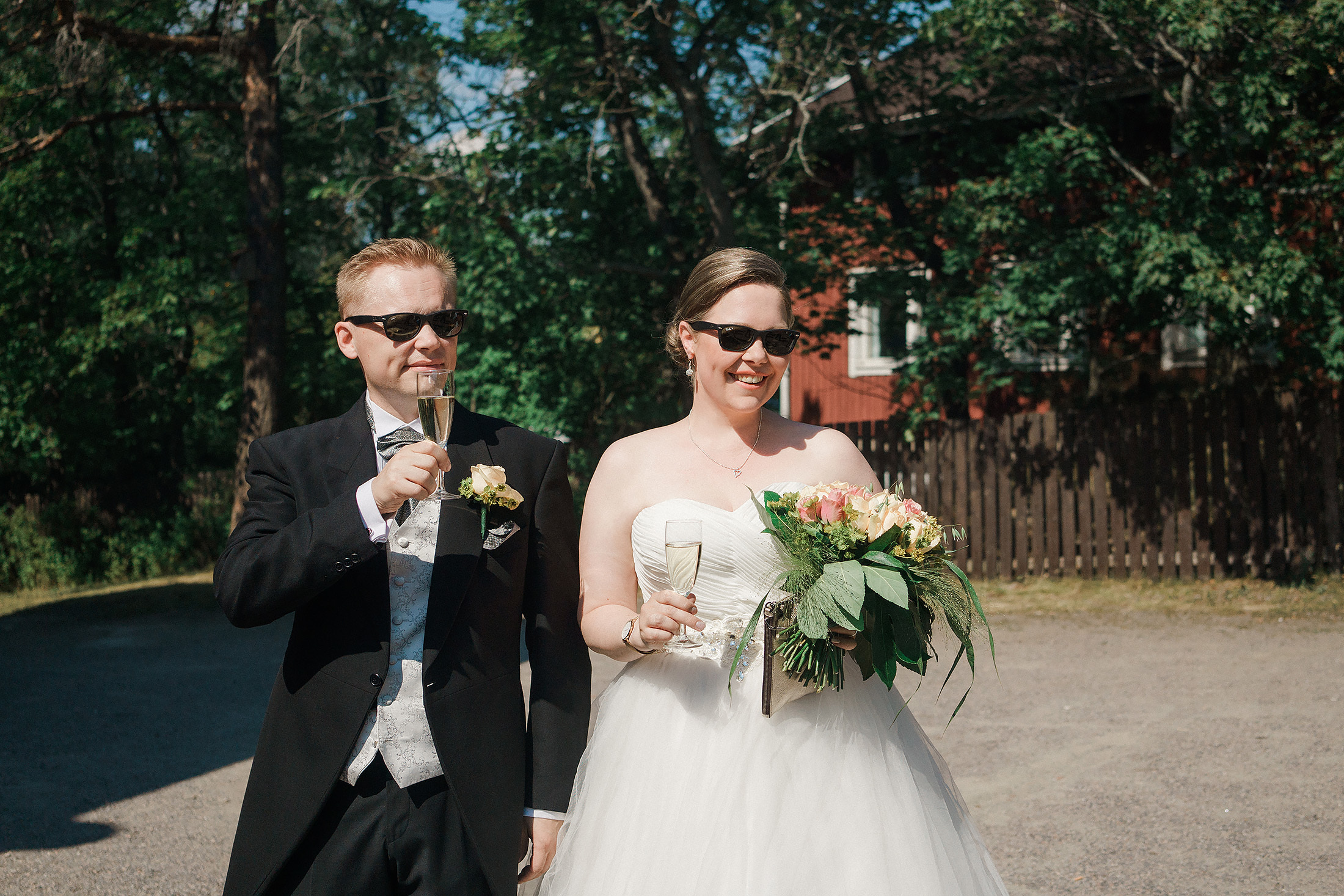 Hanna & Antti, Johanneksen kirkko, Käpylän työväentalo, hääkuvaaja Helsinki