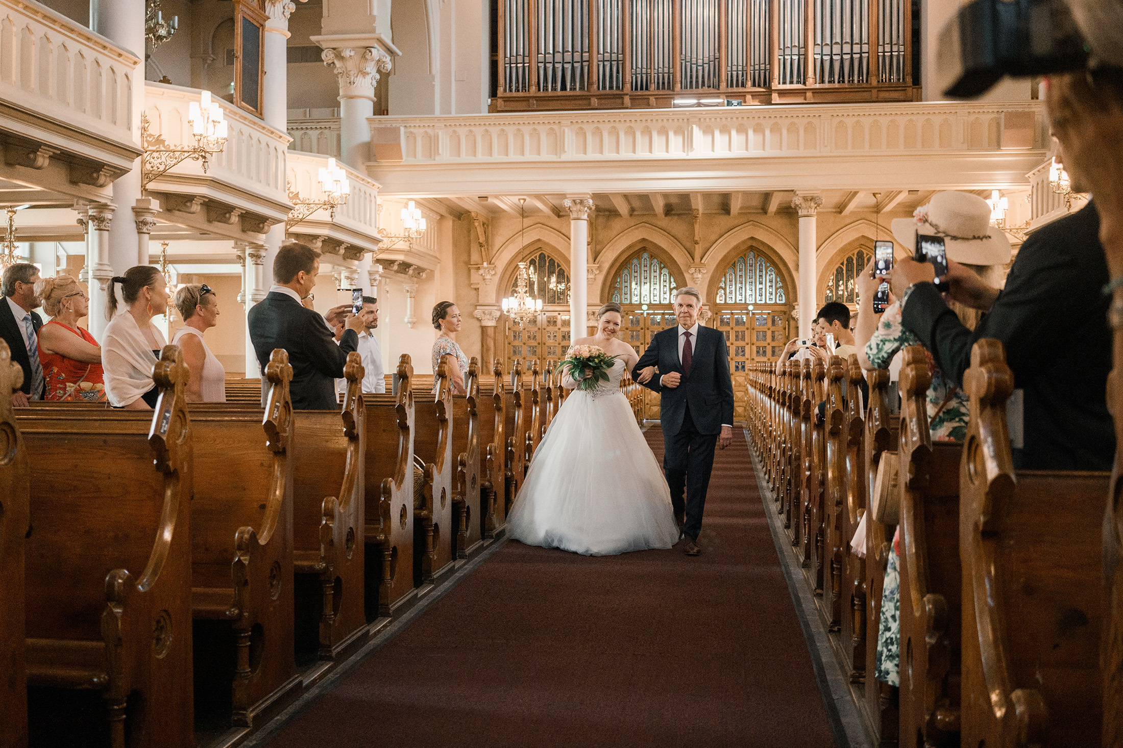 Hanna & Antti, Johanneksen kirkko, Käpylän työväentalo, hääkuvaaja Helsinki