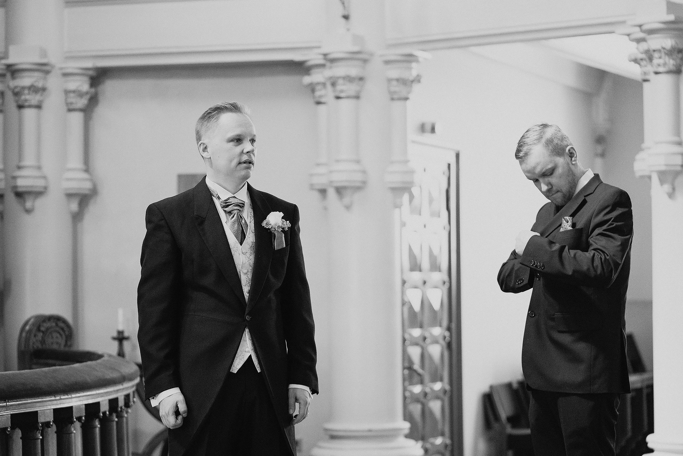 Hanna & Antti, Johanneksen kirkko, Käpylän työväentalo, hääkuvaaja Helsinki