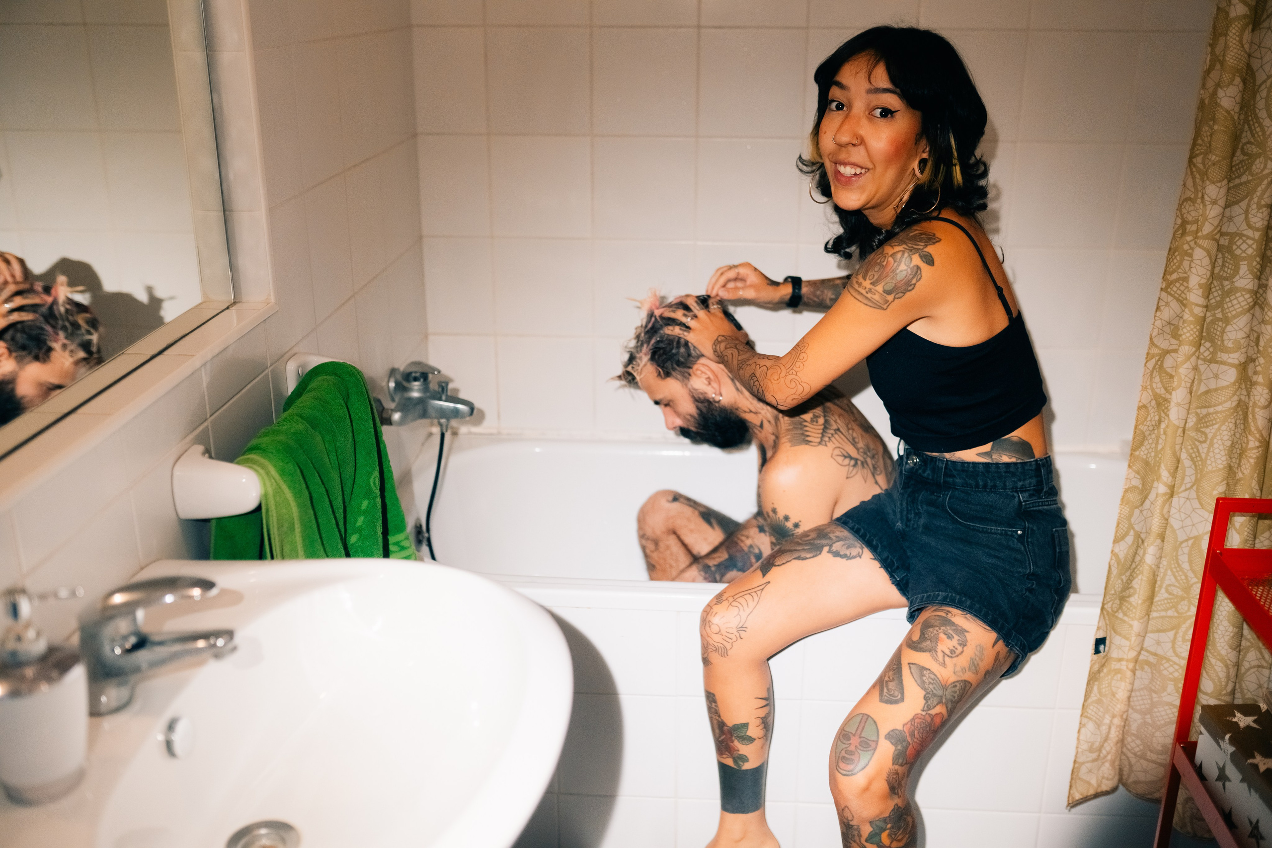 Dani & Rui at their apartment. Мария Шер. Профессиональный фотограф в городе Порту, Португалия