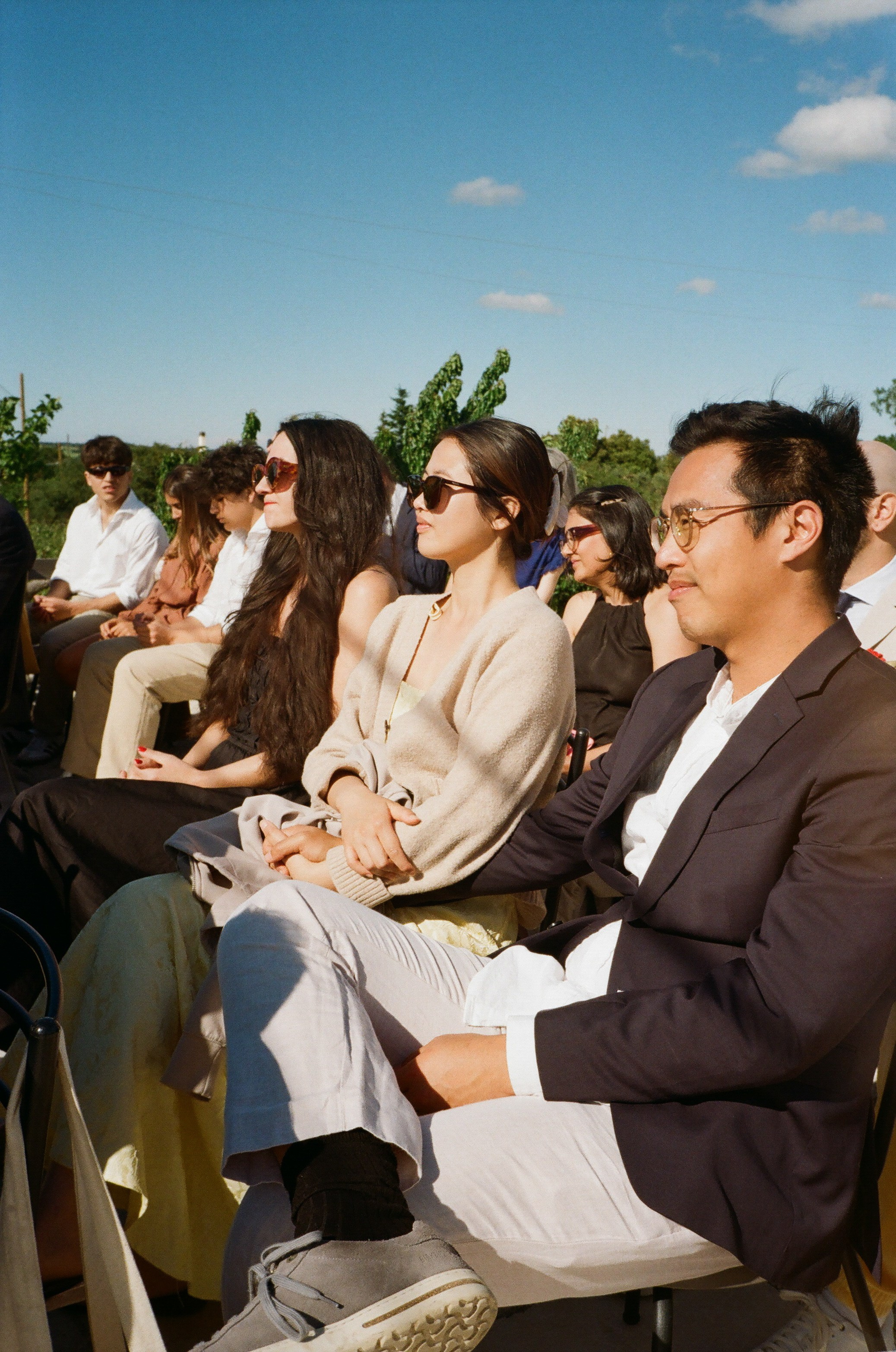 Stephanie & Christian film photos. Wedding photographer Italy