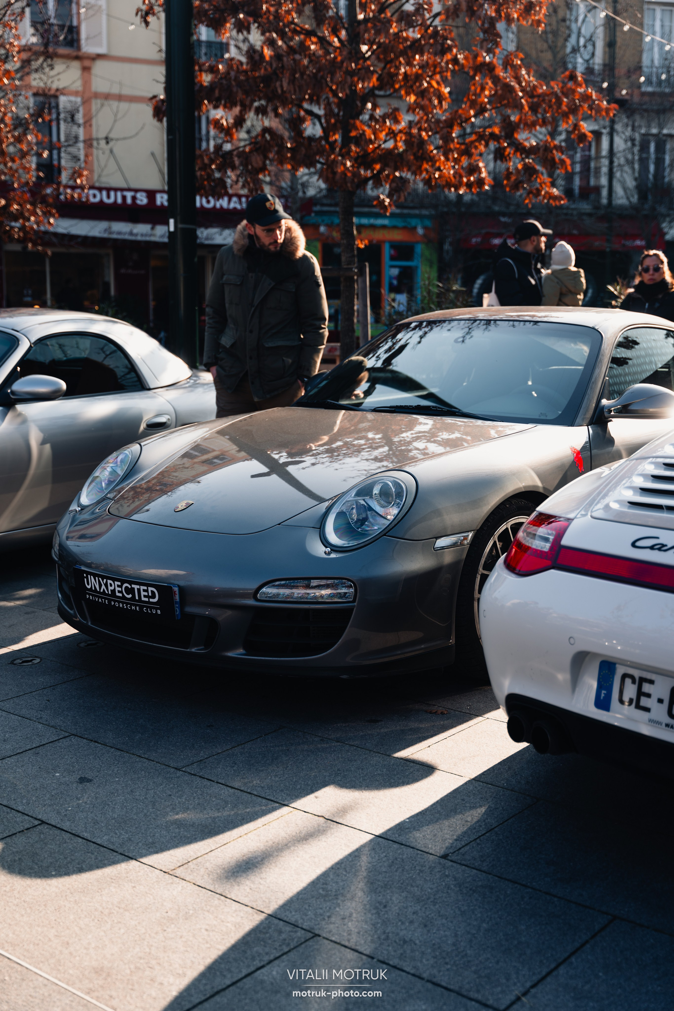 Rassemblement Colombes 16 fevrier 2025. Photographe de voitures à Paris — Vitalii Motruk