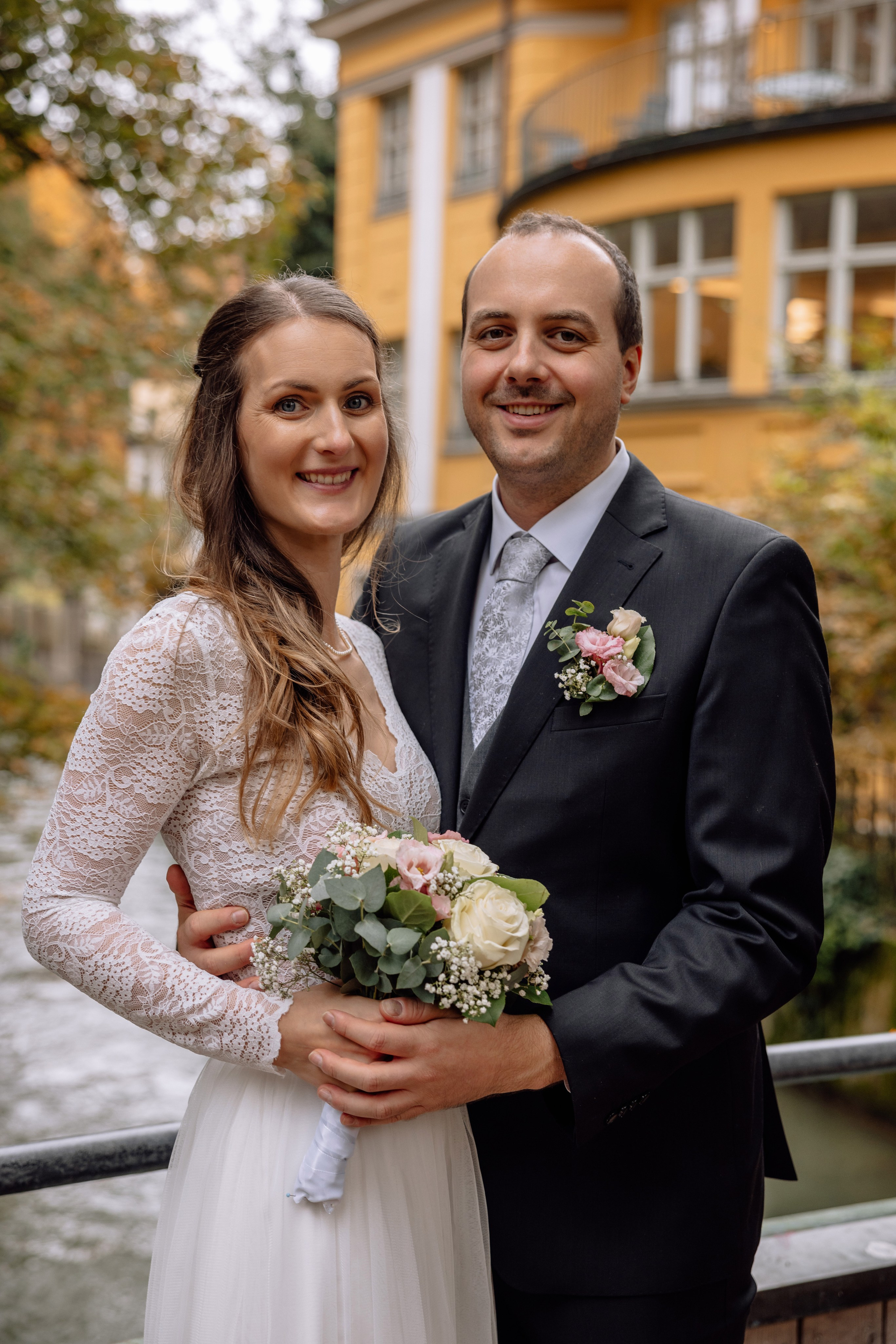 Zeitlose Hochzeit im Standesamt Mandlstraße | München Schwabing. Hochzeitsfotograf München Taufe Familienfotograf Tanja Mauke
