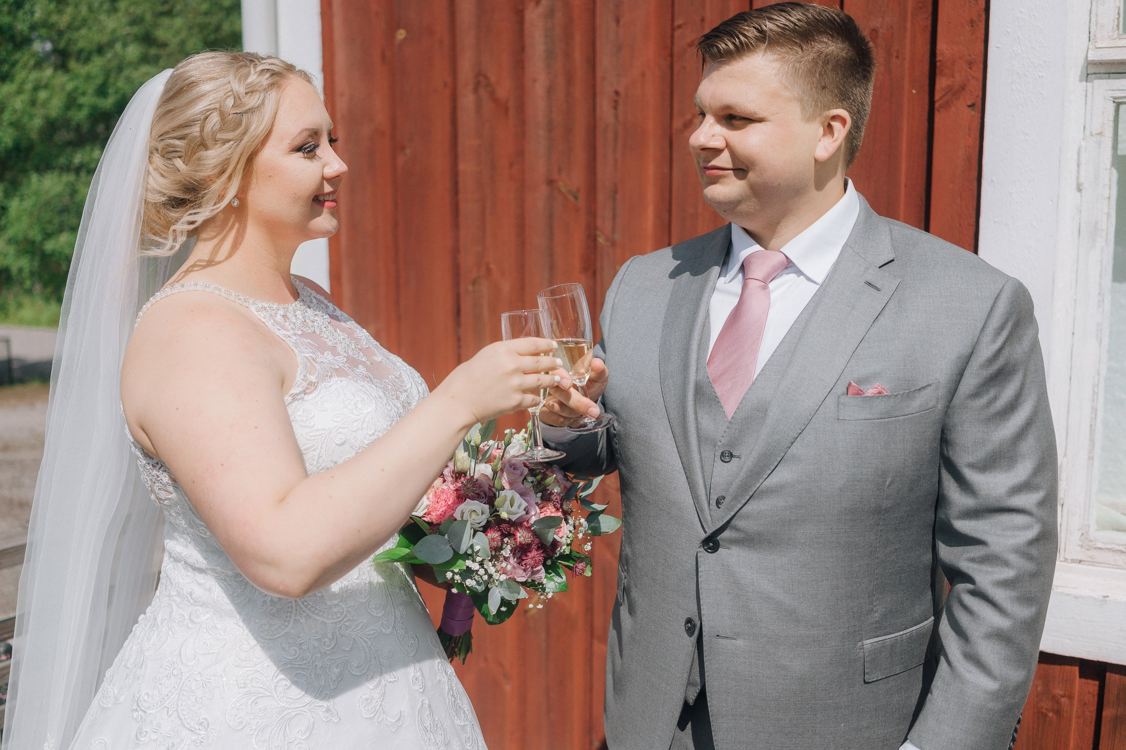 Silja&Arttu, hääkuvaus Sipoossa